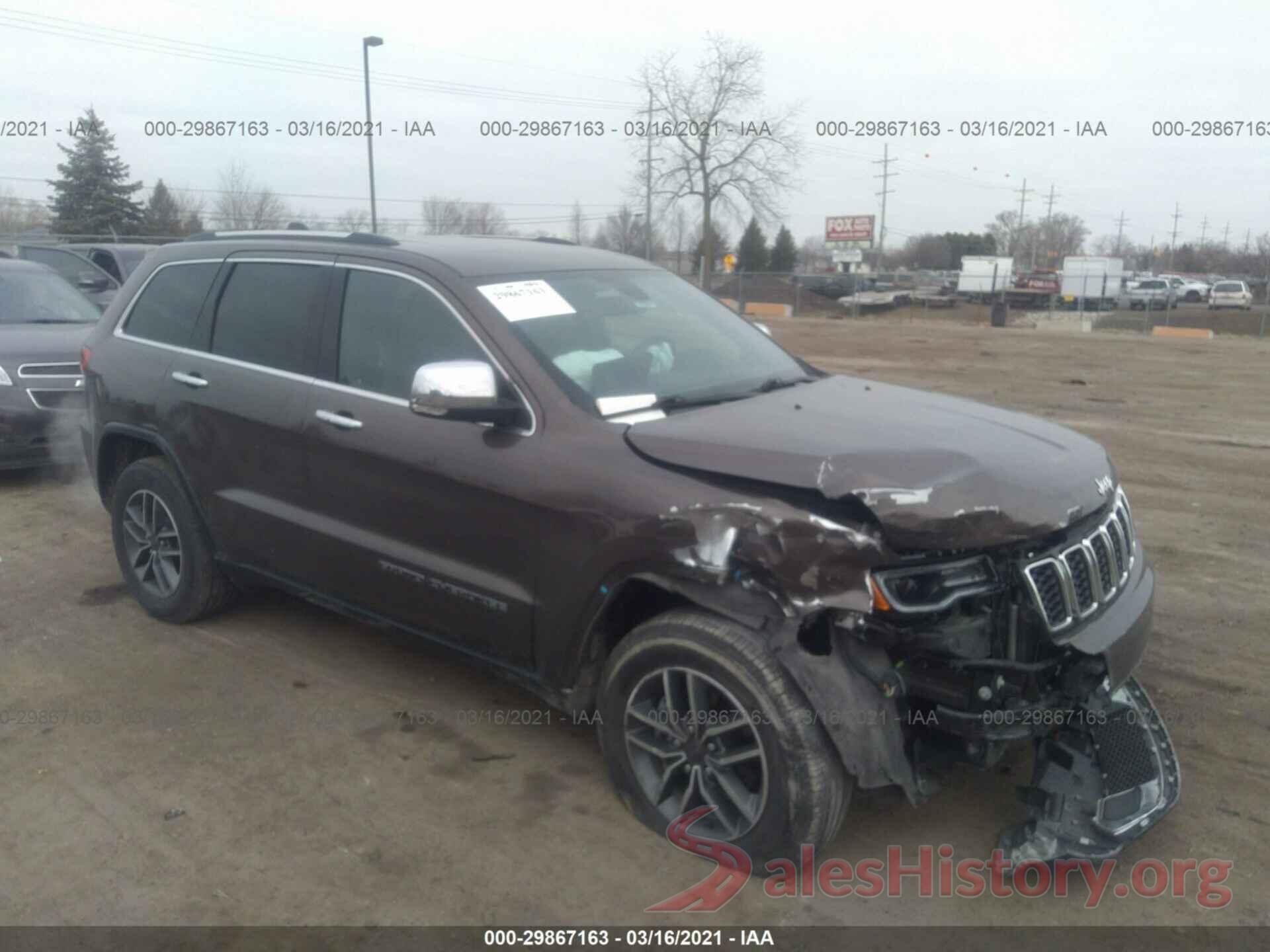 1C4RJFBG6KC713200 2019 JEEP GRAND CHEROKEE