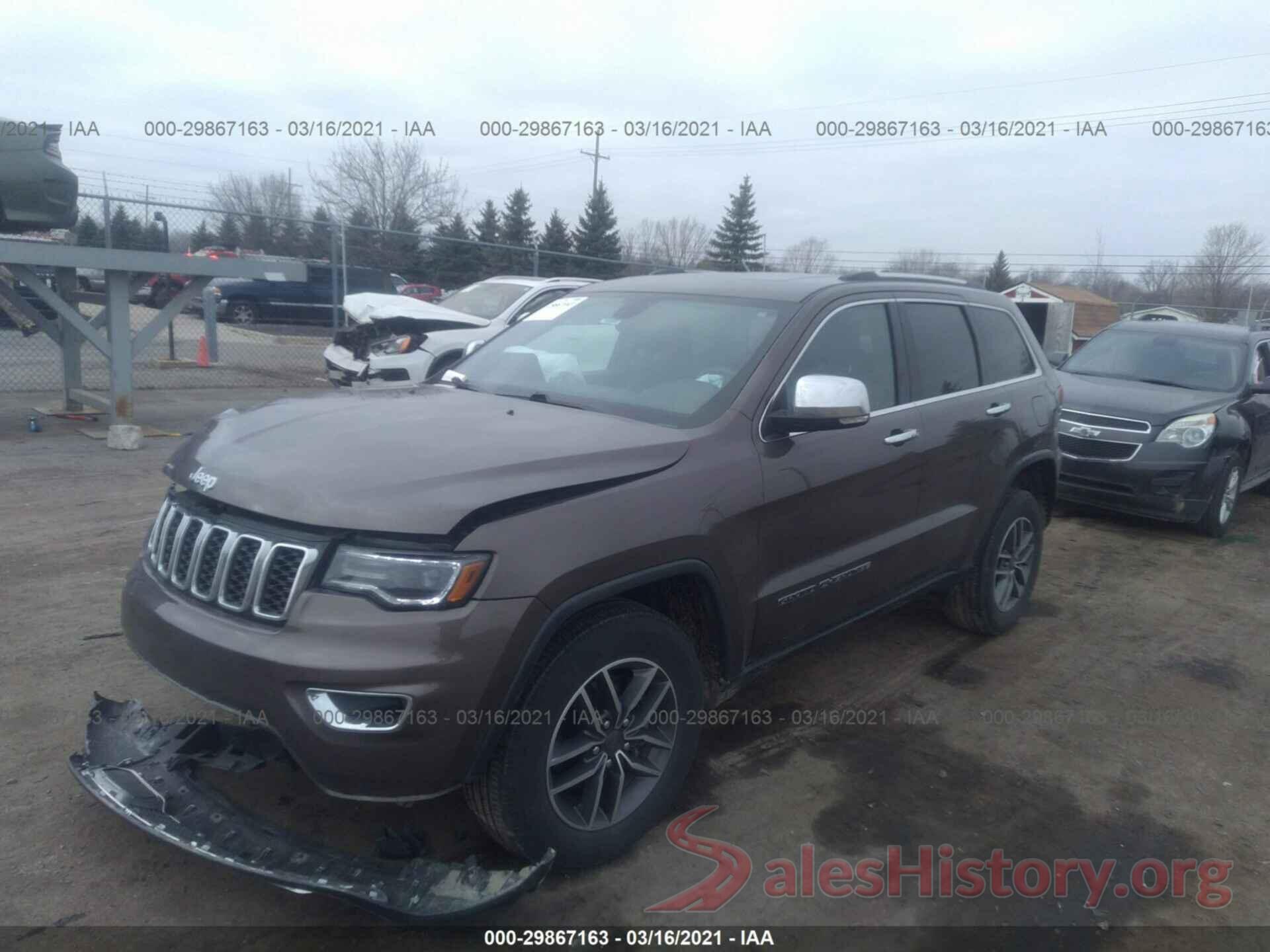 1C4RJFBG6KC713200 2019 JEEP GRAND CHEROKEE