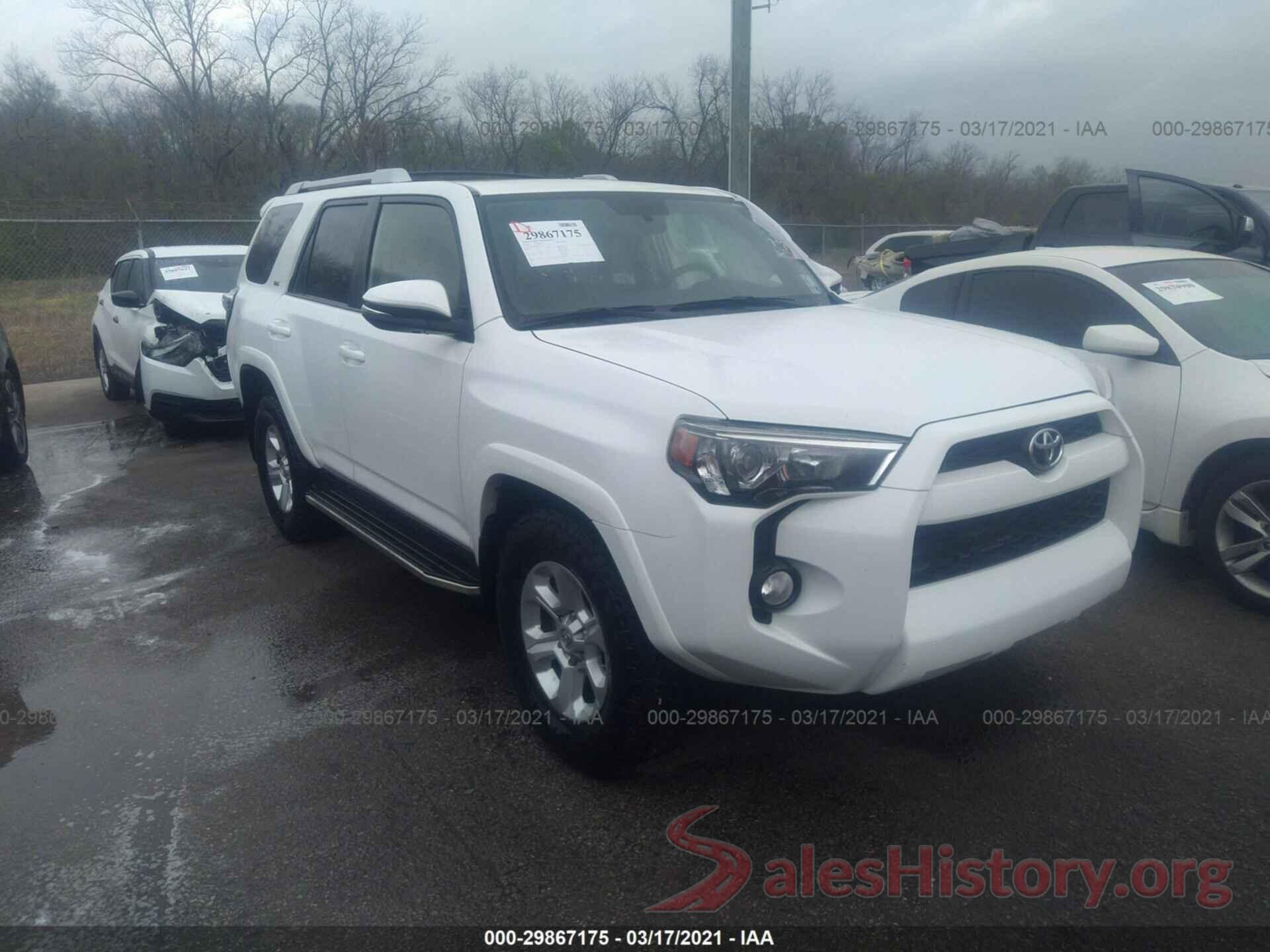 JTEZU5JR9G5111726 2016 TOYOTA 4RUNNER