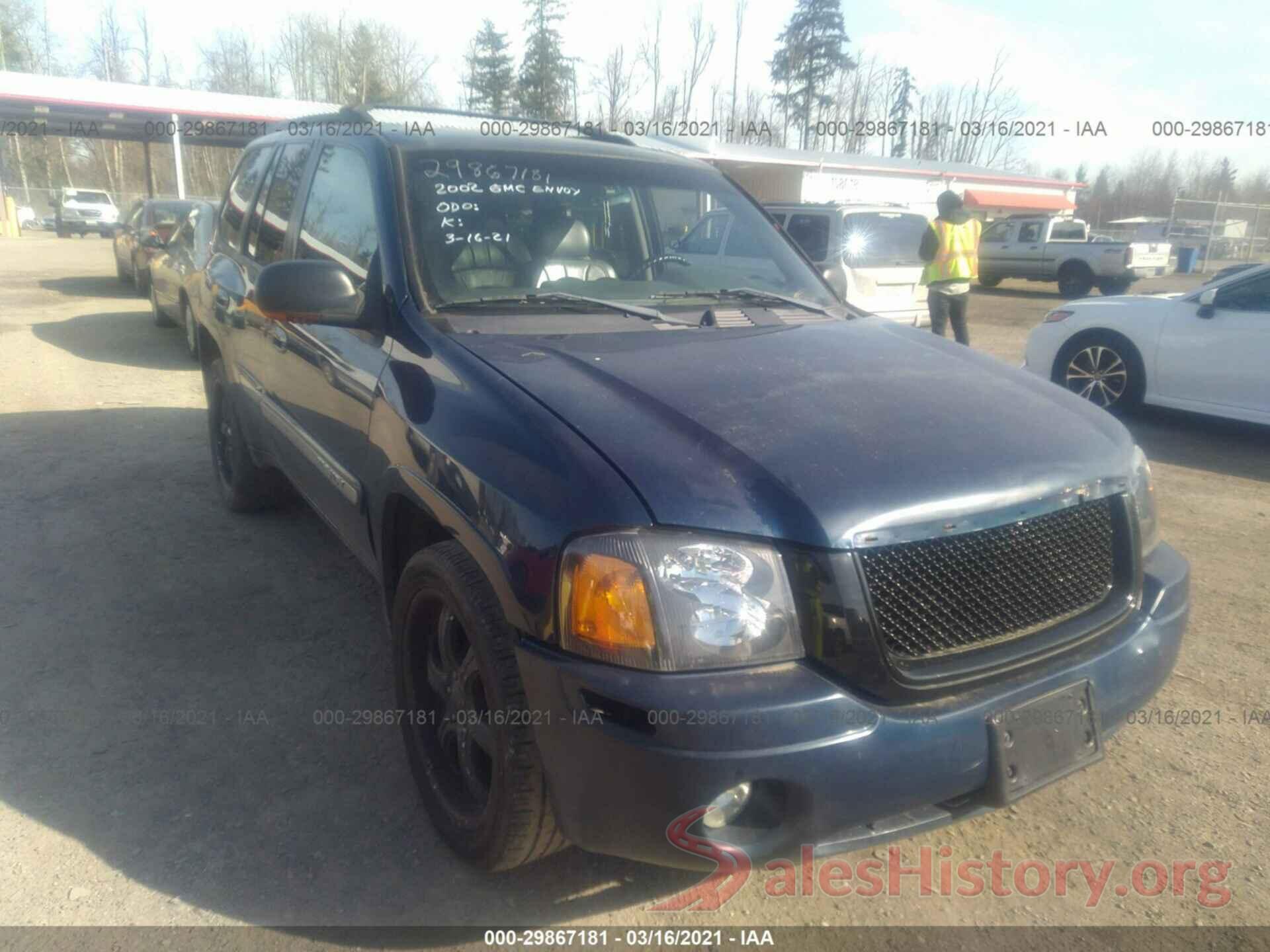 2T1BURHE3GC504740 2002 GMC ENVOY