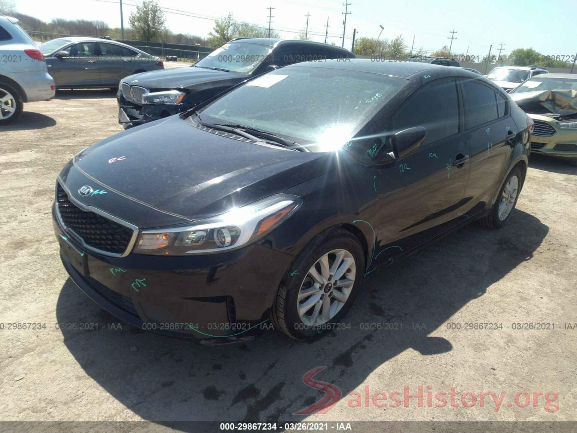 3KPFL4A79HE128857 2017 KIA FORTE