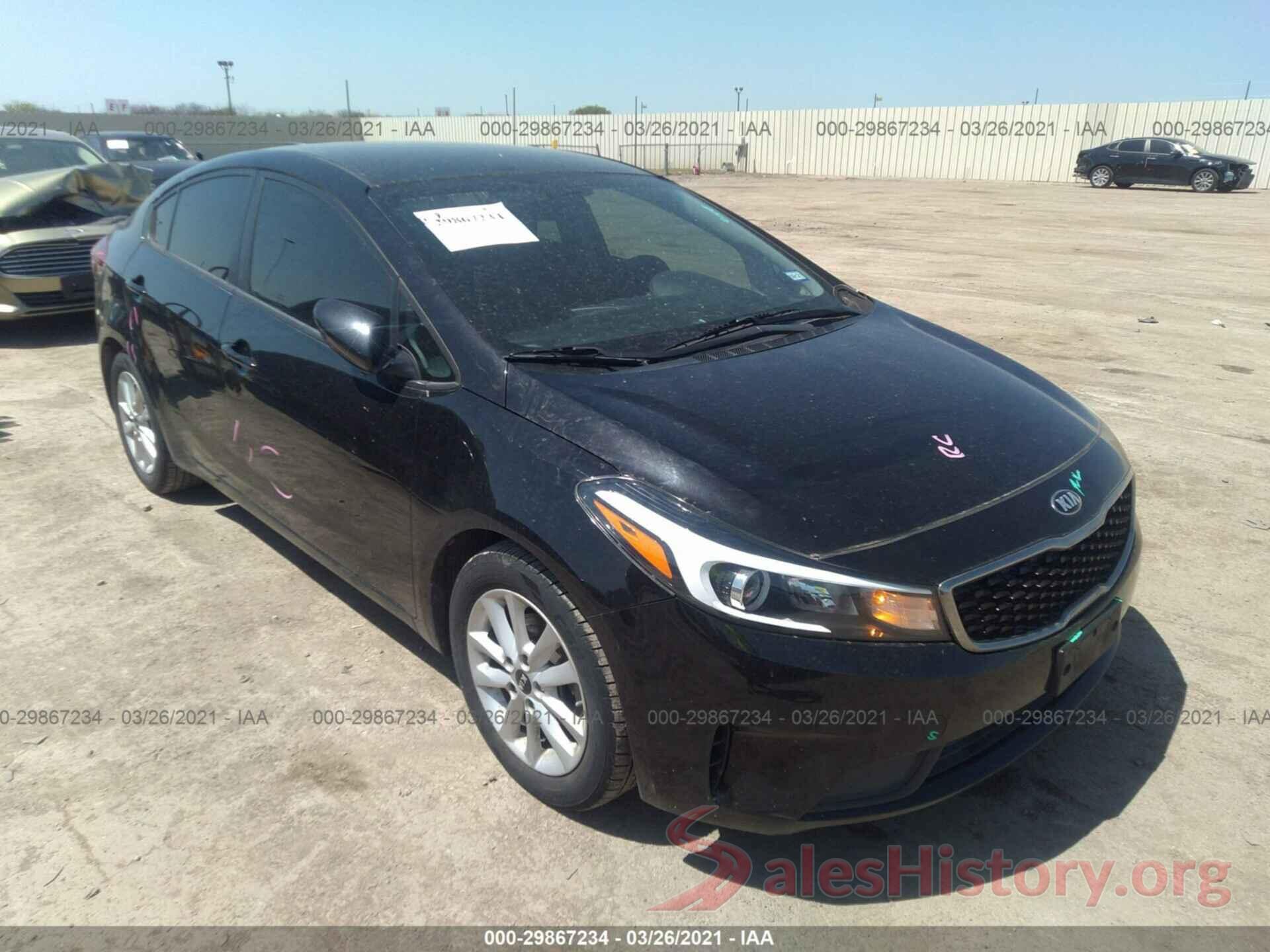 3KPFL4A79HE128857 2017 KIA FORTE