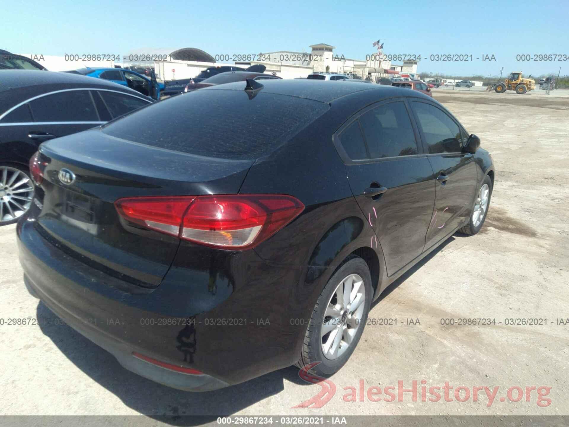 3KPFL4A79HE128857 2017 KIA FORTE