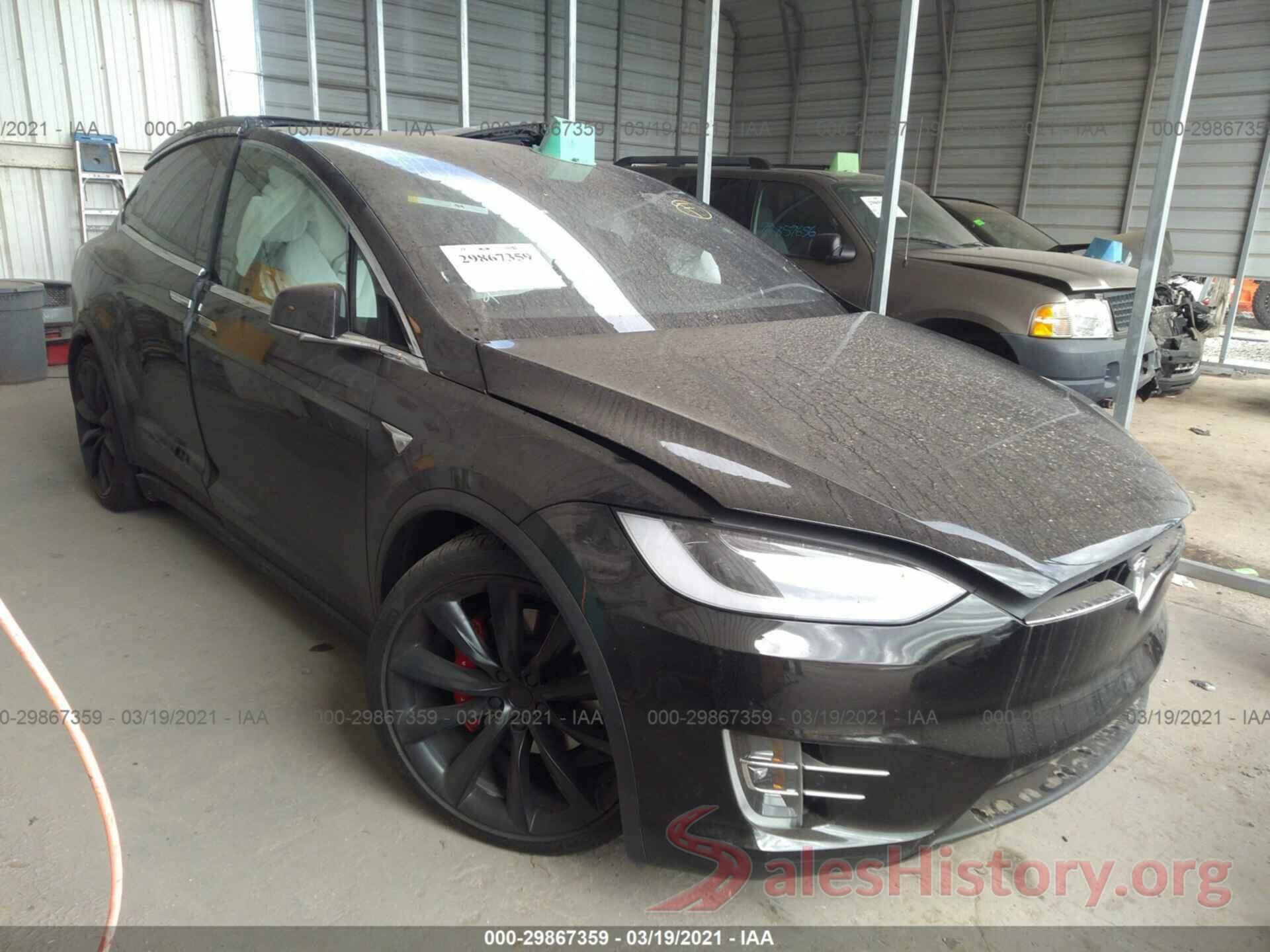 5YJXCBE44KF154258 2019 TESLA MODEL X