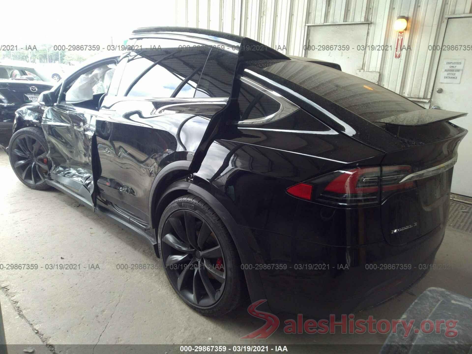 5YJXCBE44KF154258 2019 TESLA MODEL X