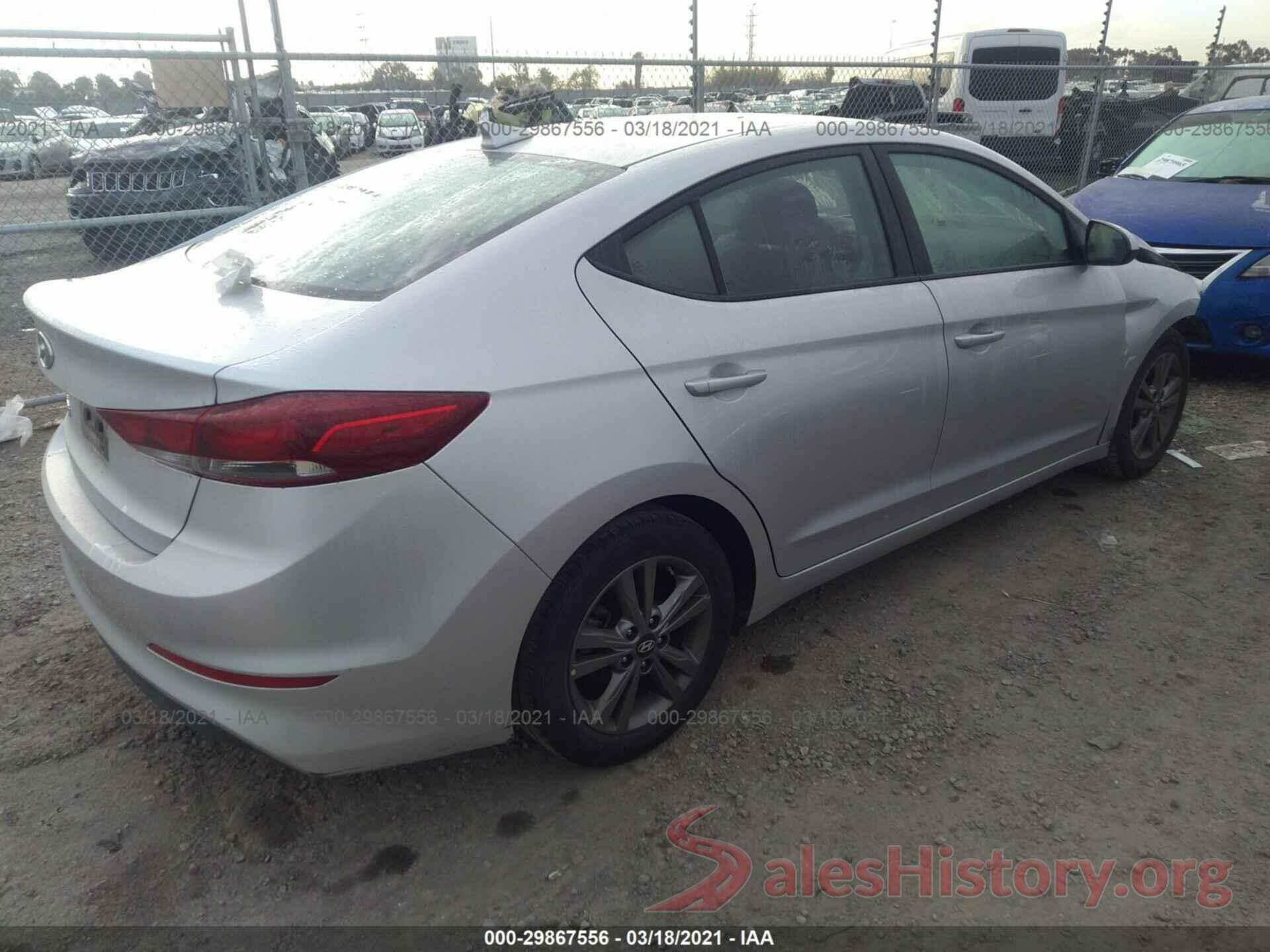 5NPD84LF1JH234959 2018 HYUNDAI ELANTRA