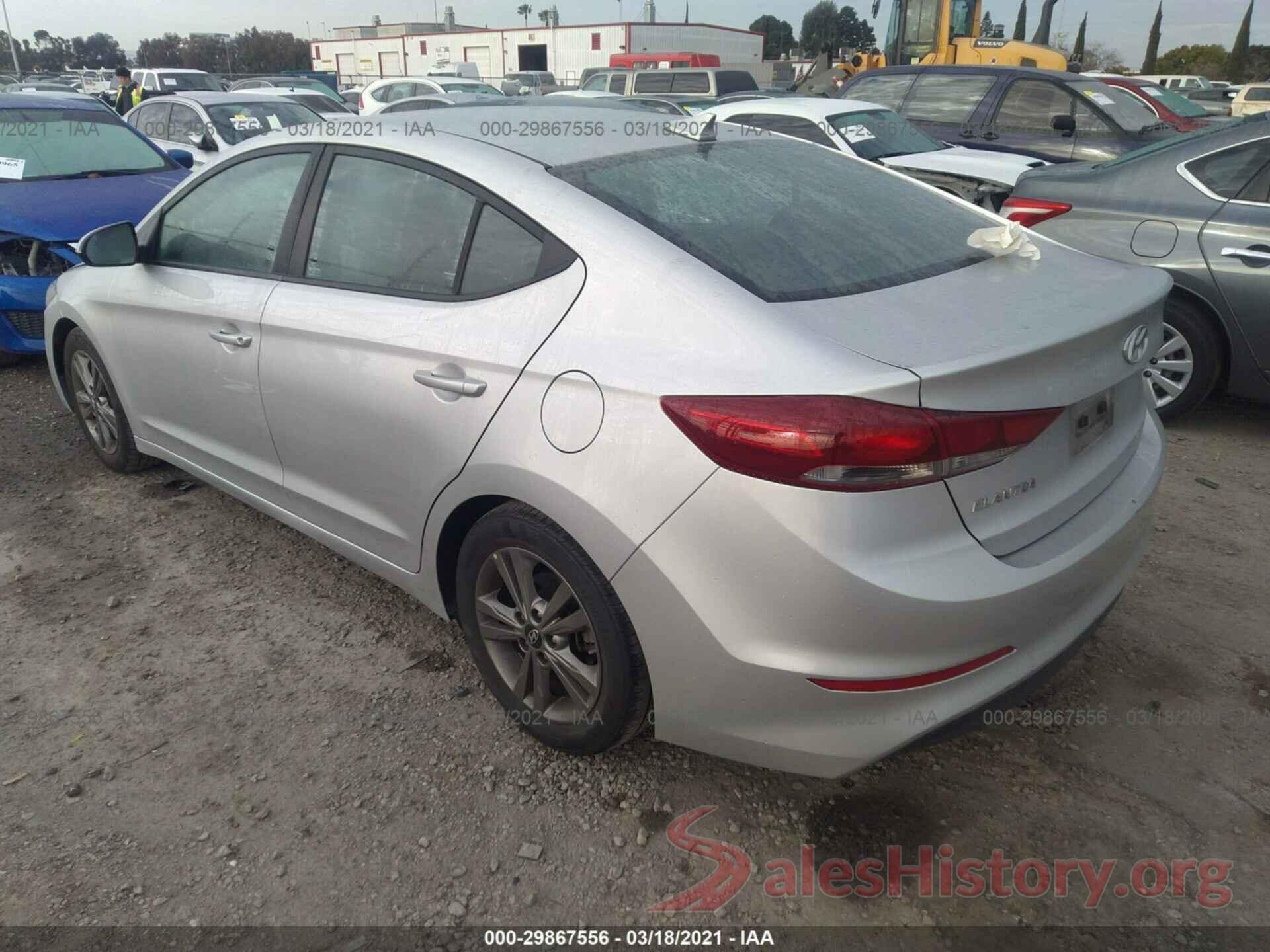 5NPD84LF1JH234959 2018 HYUNDAI ELANTRA