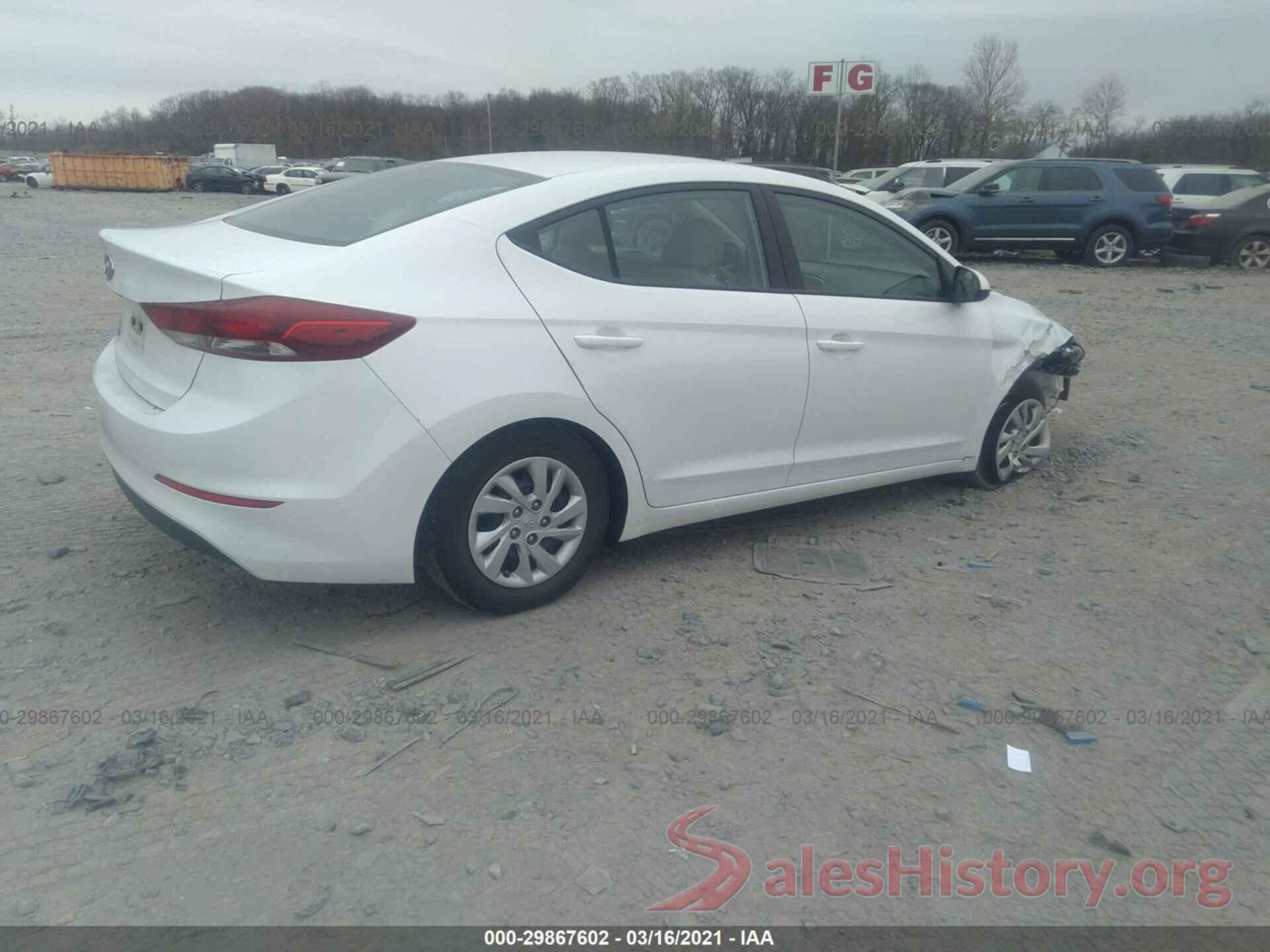 5NPD74LF4JH241942 2018 HYUNDAI ELANTRA