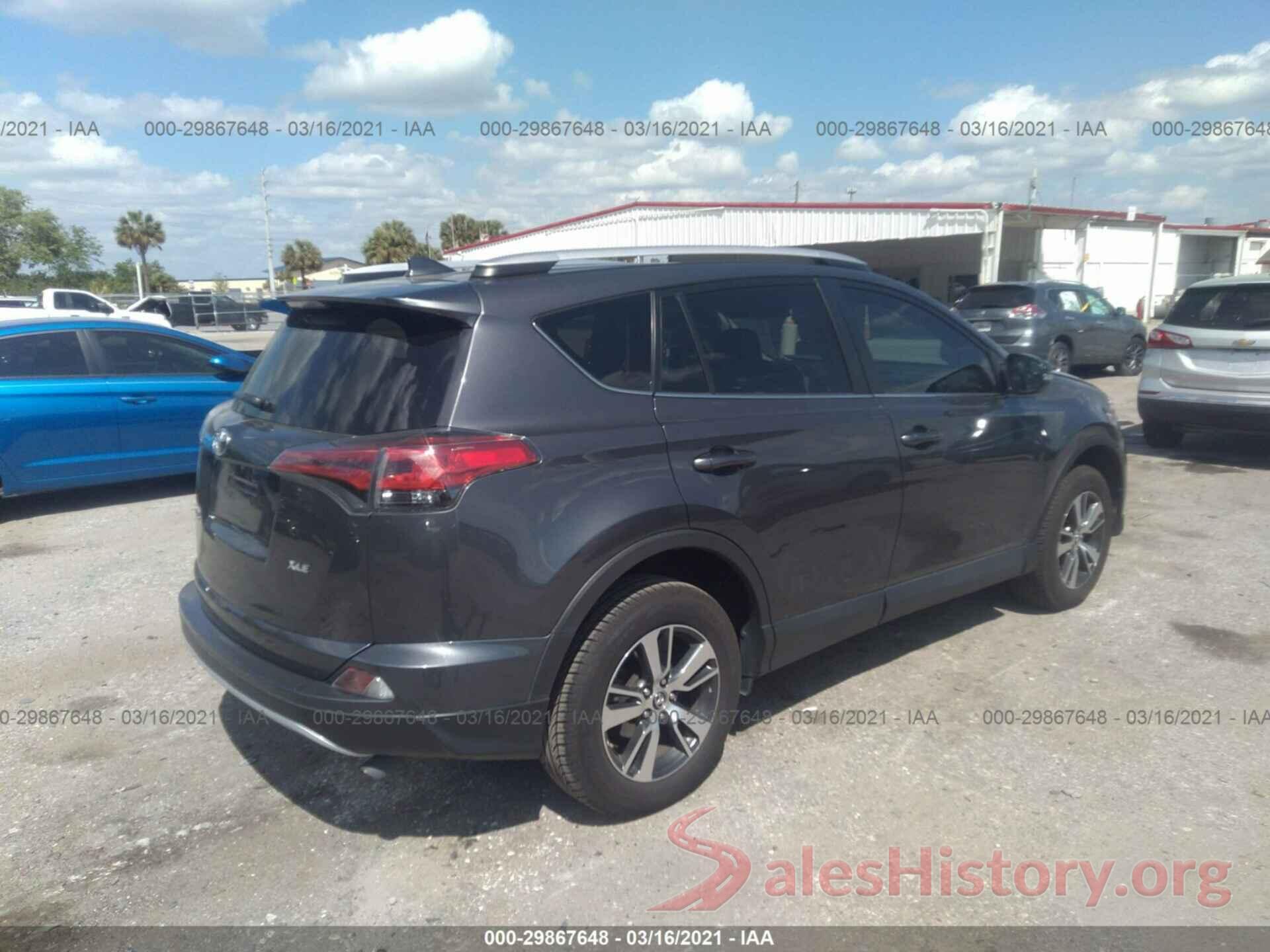 2T3WFREV1GW289476 2016 TOYOTA RAV4