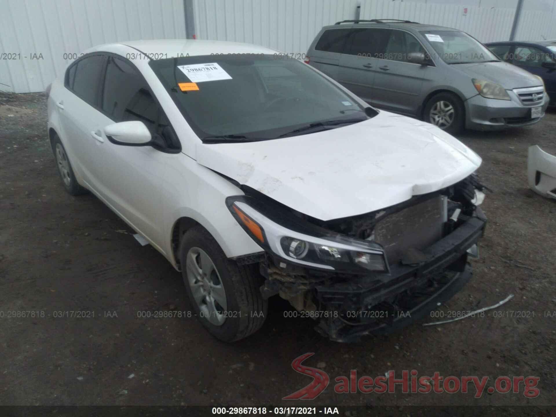 3KPFL4A76JE209577 2018 KIA FORTE