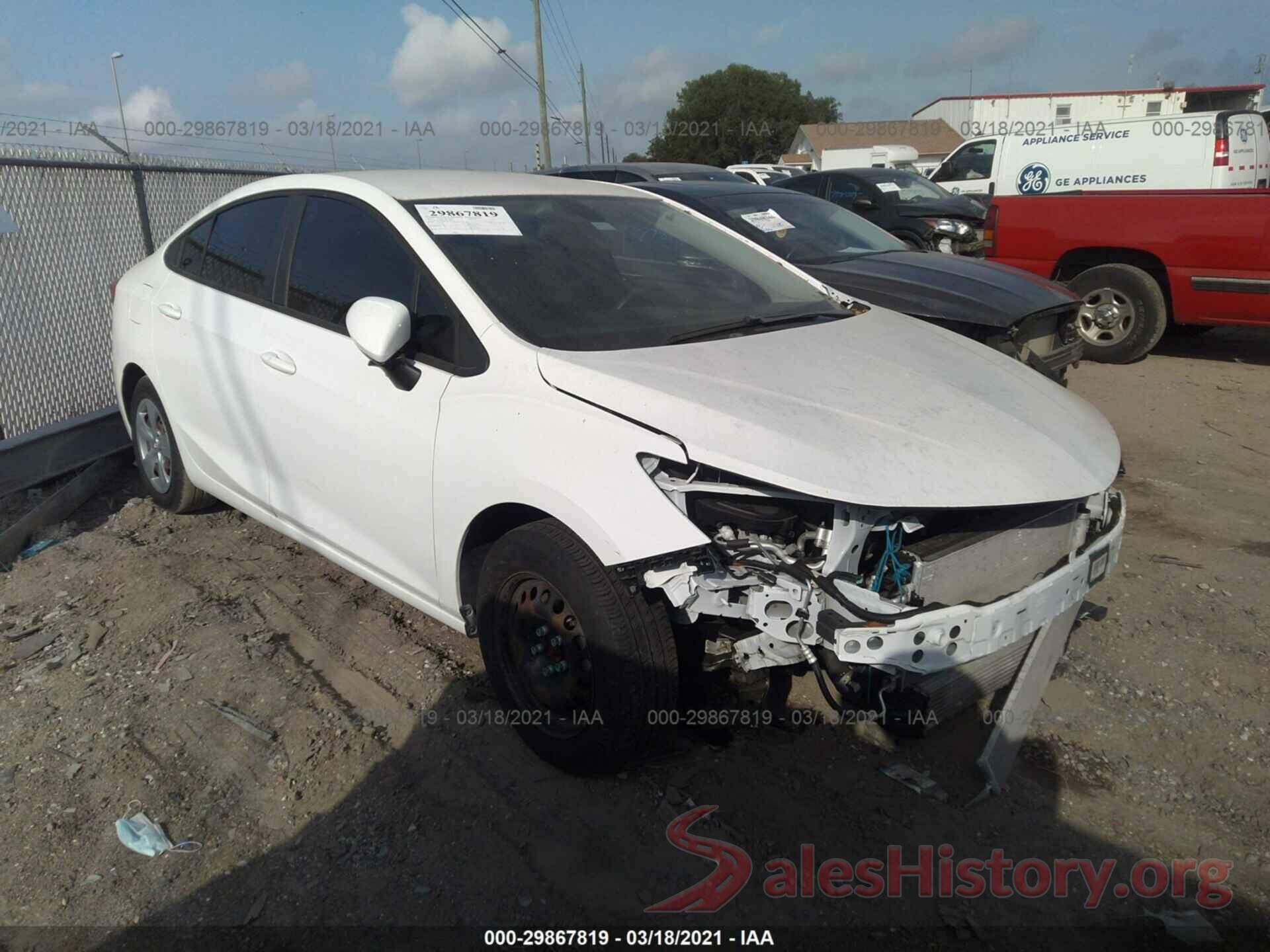 1G1BC5SM6J7137300 2018 CHEVROLET CRUZE