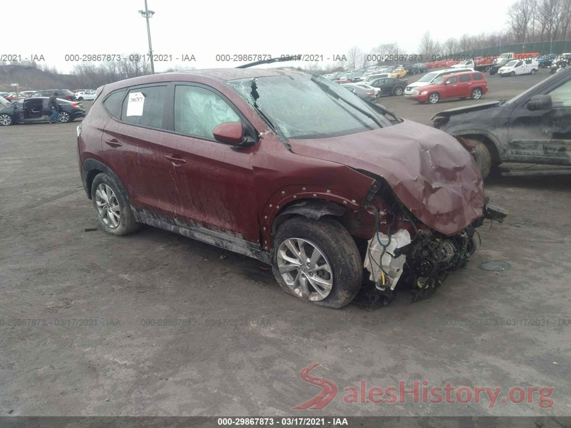 KM8J2CA46KU047705 2019 HYUNDAI TUCSON