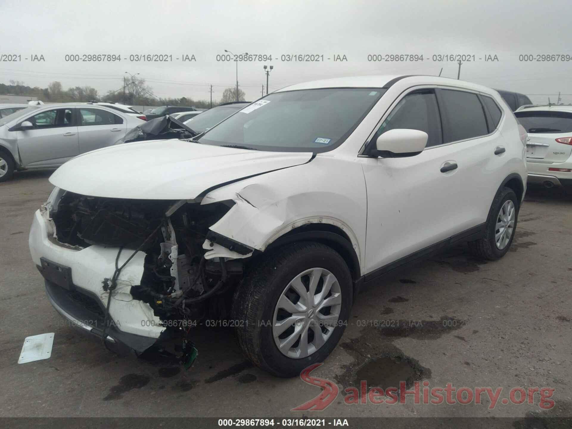 5N1AT2MT6GC831471 2016 NISSAN ROGUE