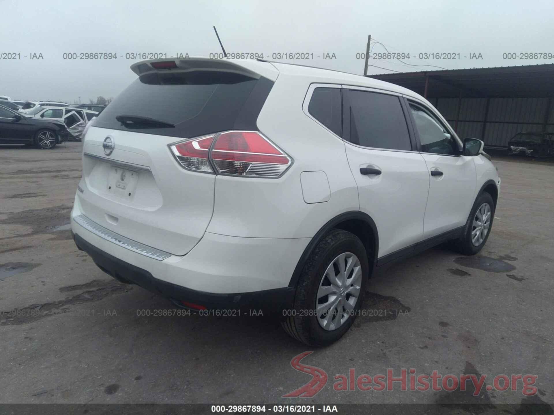 5N1AT2MT6GC831471 2016 NISSAN ROGUE