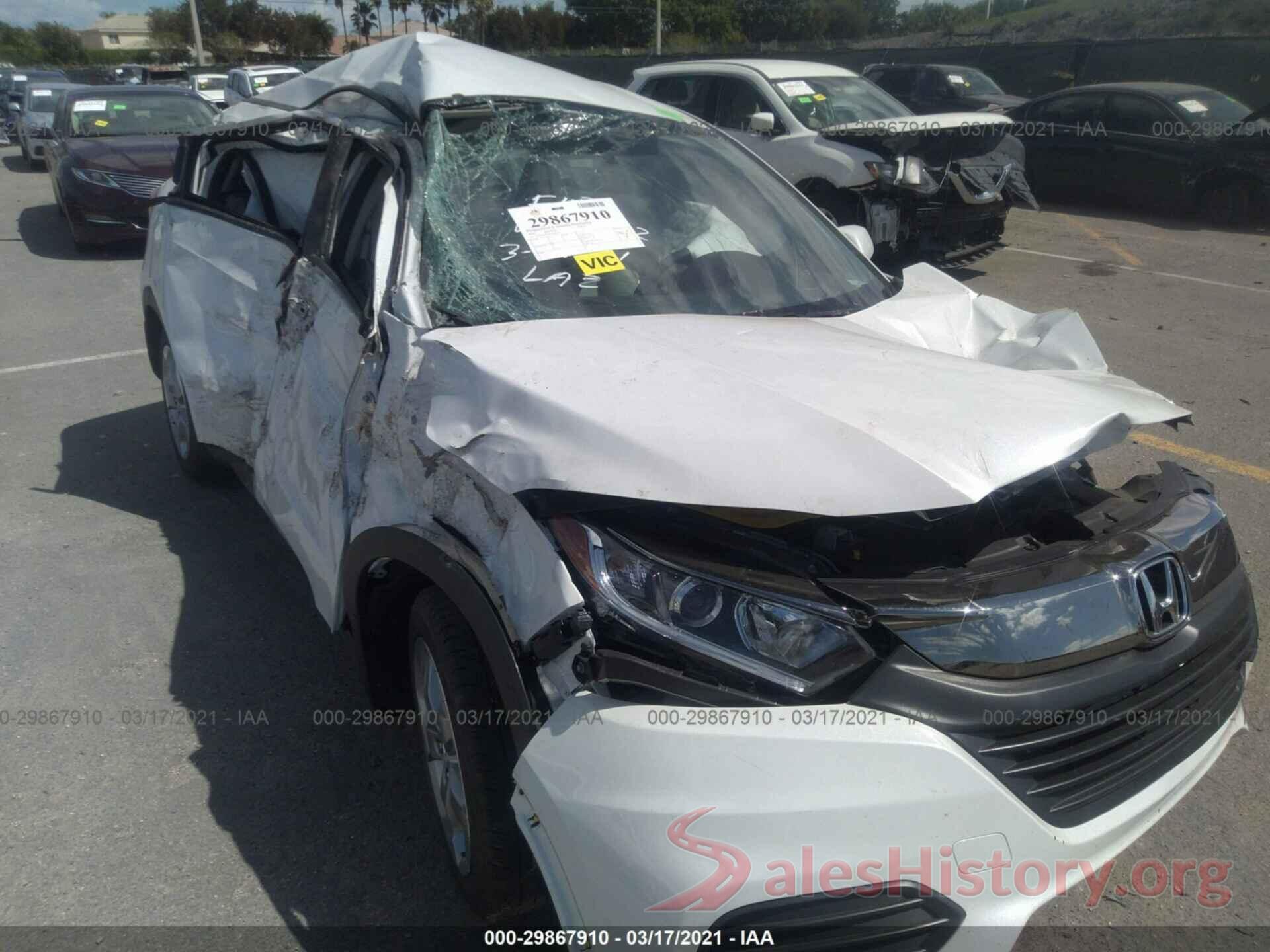 3CZRU5H31LM706512 2020 HONDA HR-V