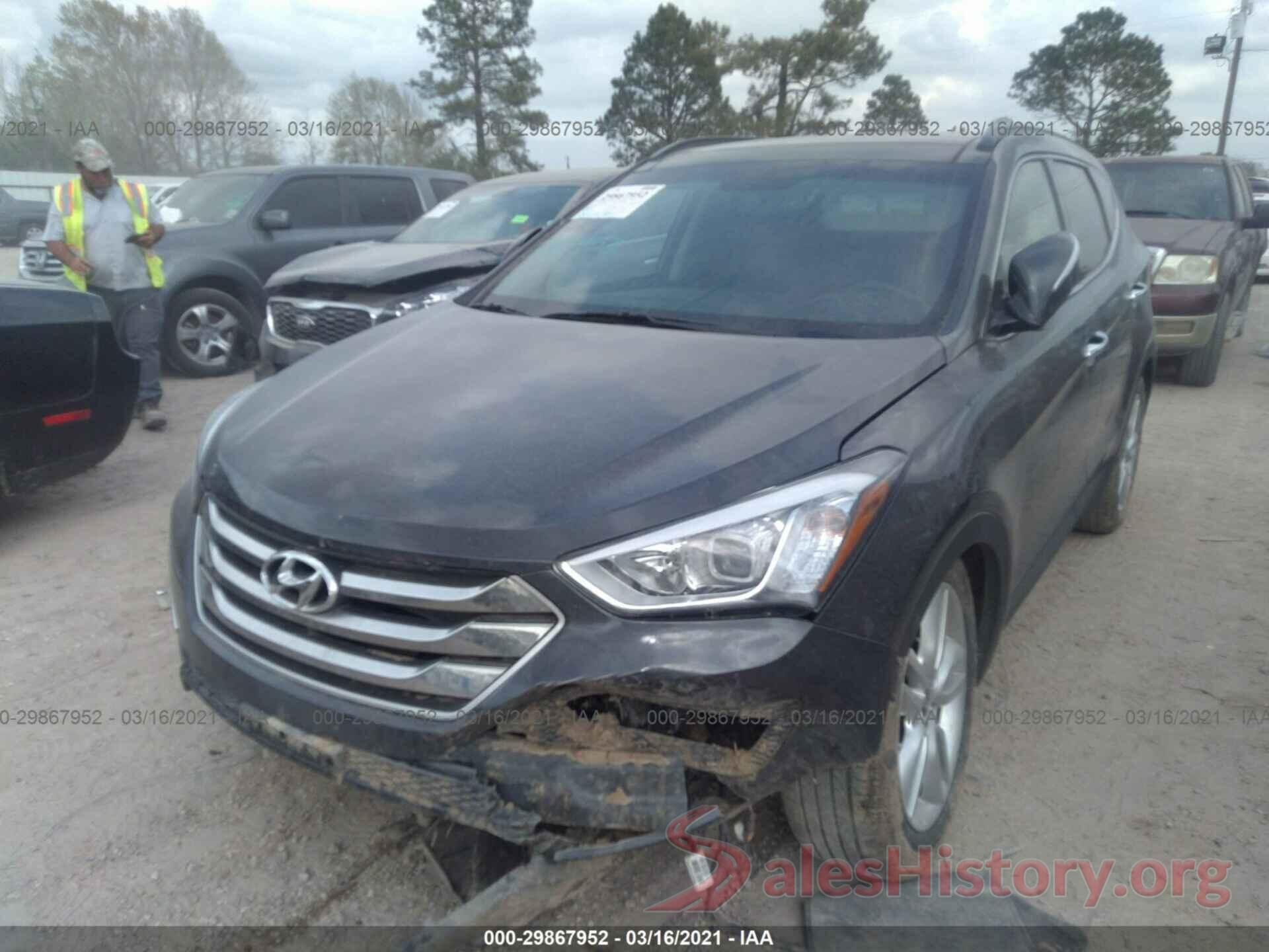 5XYZWDLA9GG331861 2016 HYUNDAI SANTA FE SPORT