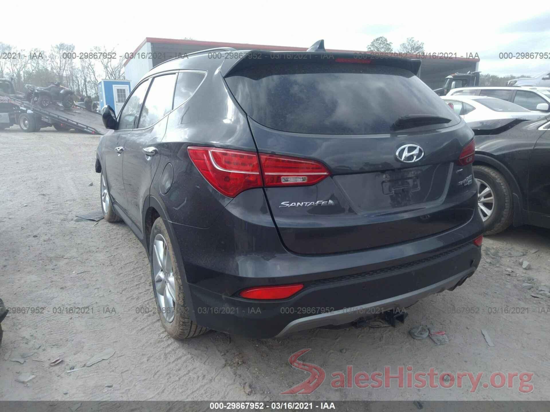 5XYZWDLA9GG331861 2016 HYUNDAI SANTA FE SPORT