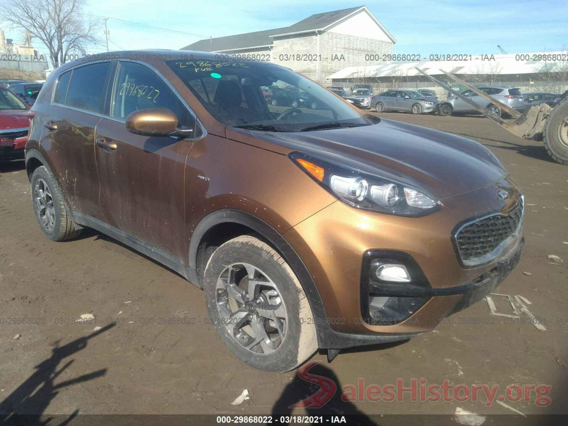 KNDPMCAC4M7843516 2021 KIA SPORTAGE