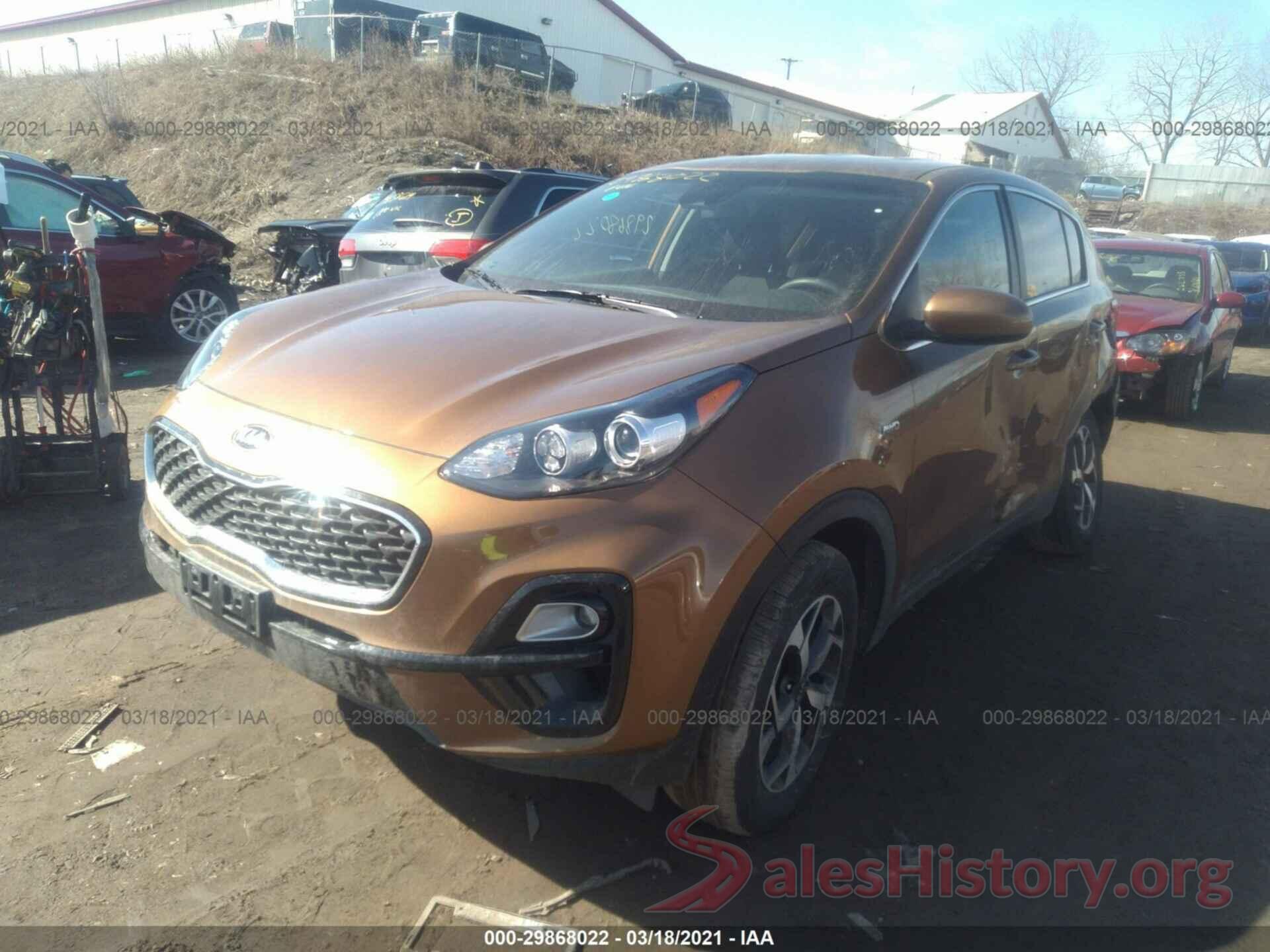 KNDPMCAC4M7843516 2021 KIA SPORTAGE