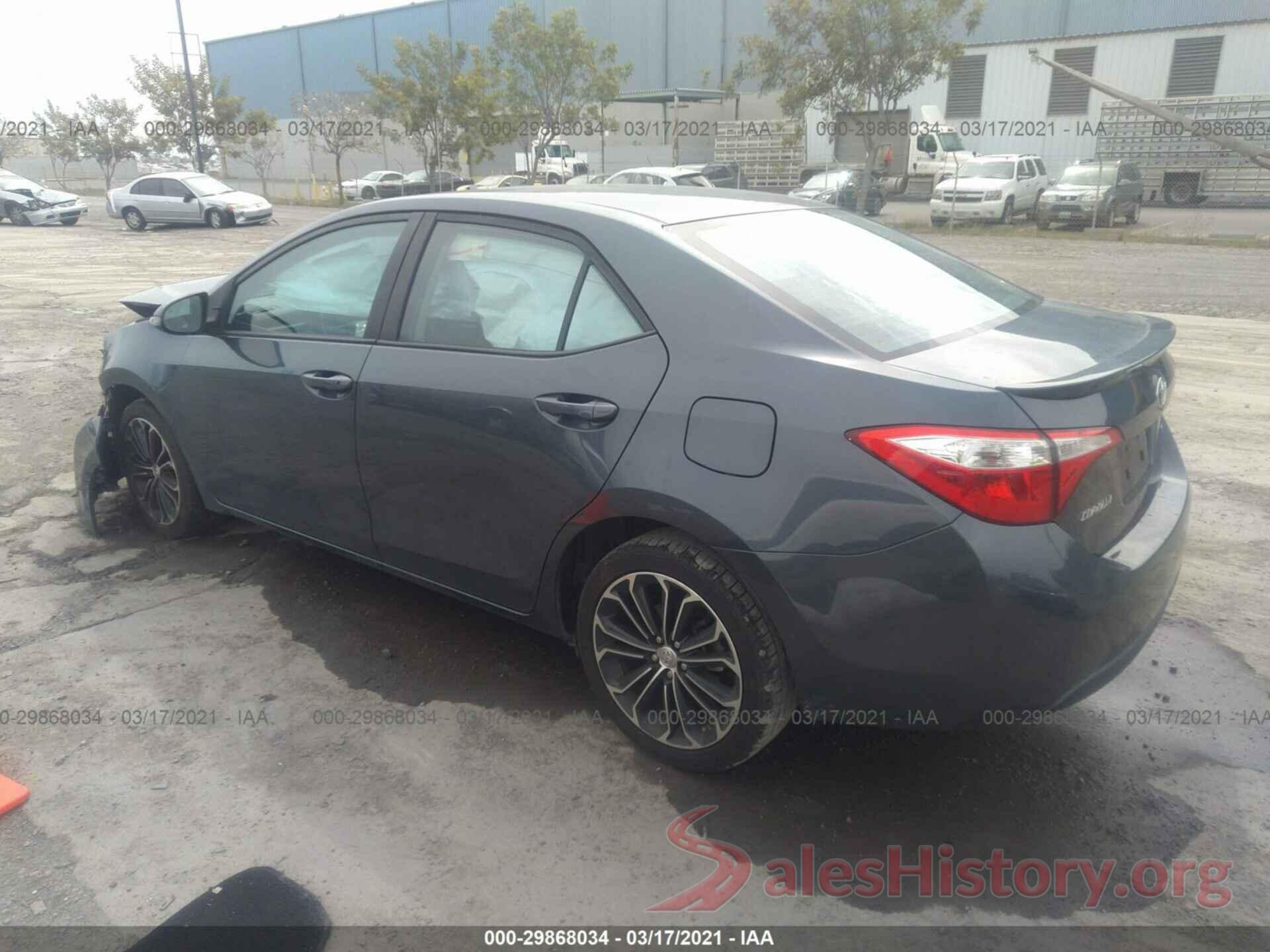 2T1BURHEXGC677560 2016 TOYOTA COROLLA