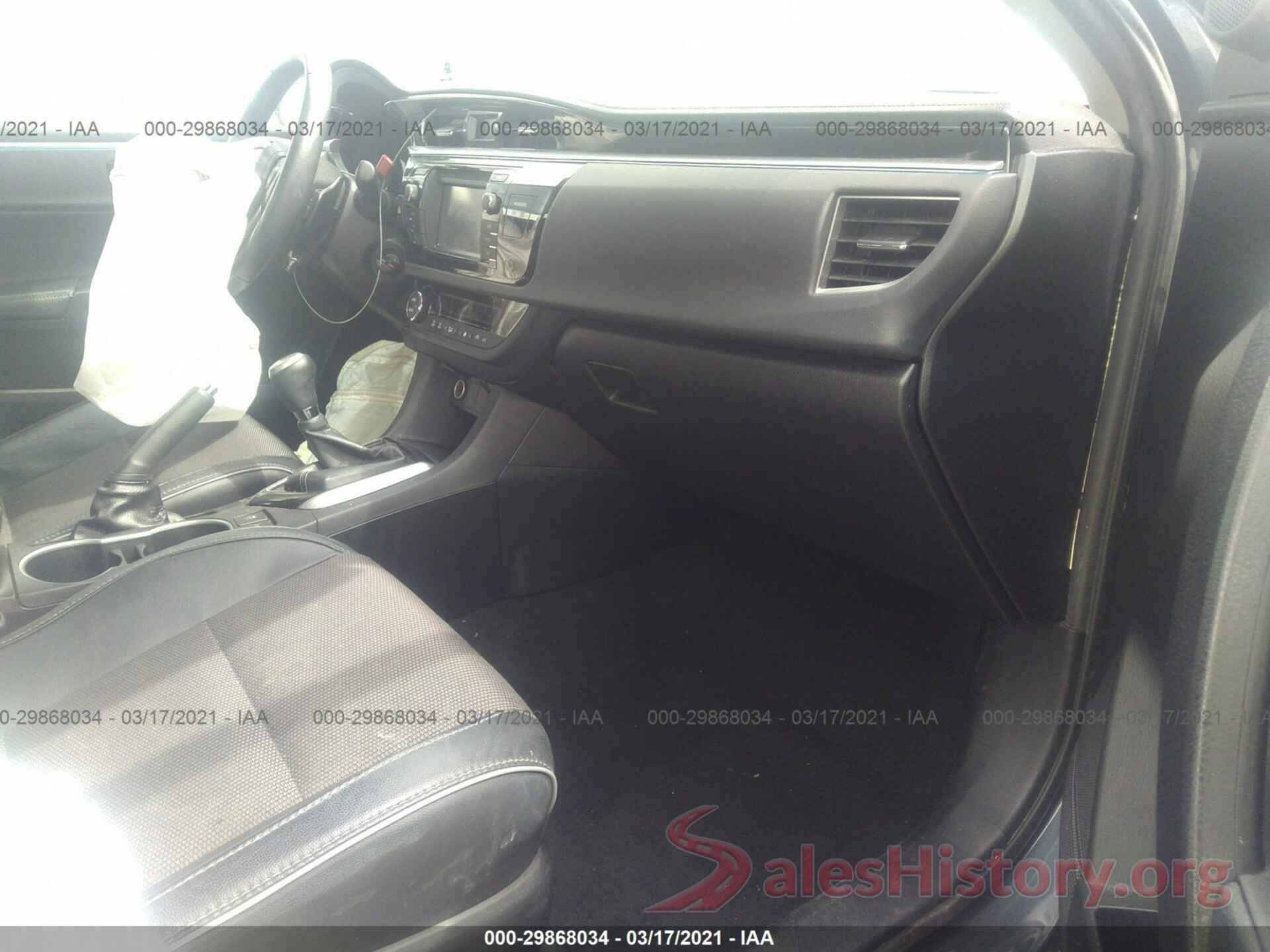 2T1BURHEXGC677560 2016 TOYOTA COROLLA