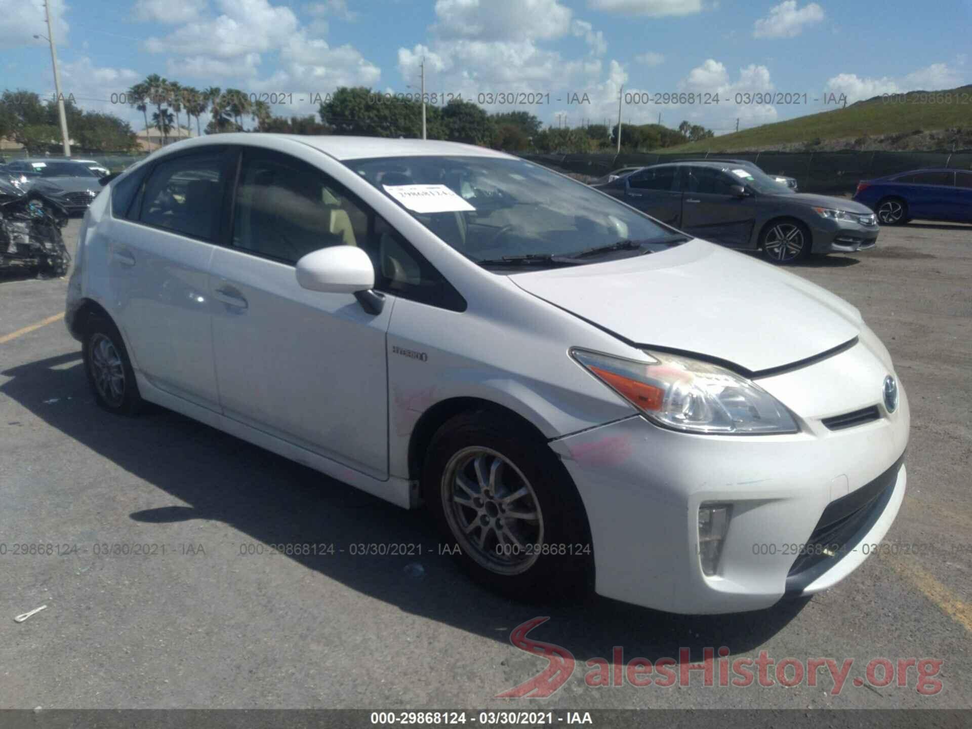 JTDKN3DU3F0465034 2015 TOYOTA PRIUS