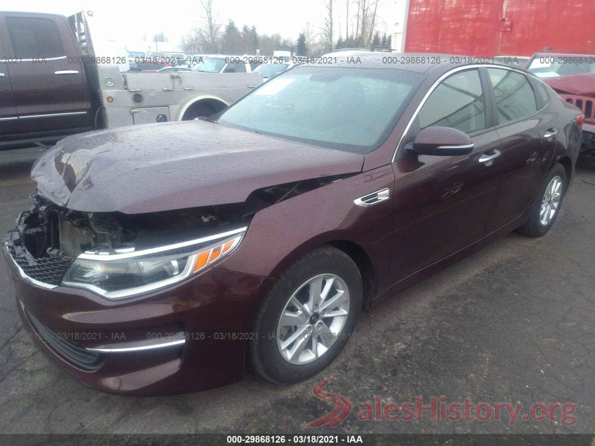 5XXGT4L37JG197140 2018 KIA OPTIMA