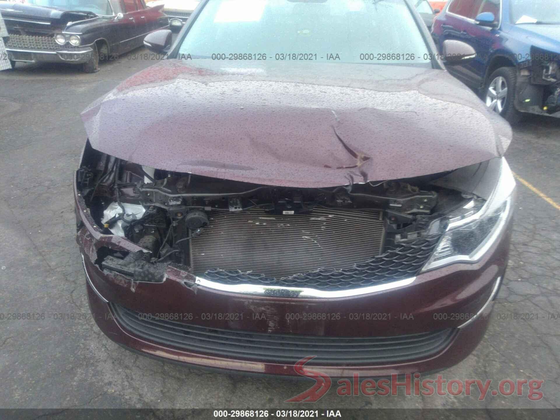 5XXGT4L37JG197140 2018 KIA OPTIMA