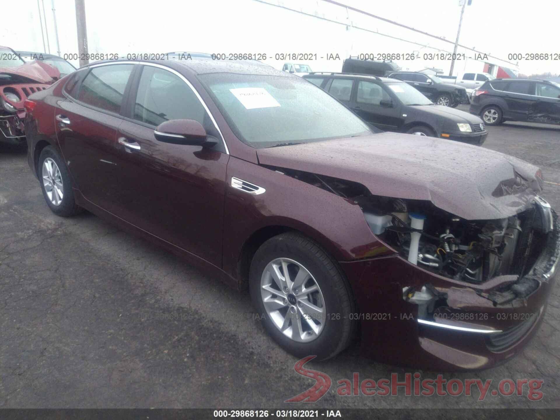 5XXGT4L37JG197140 2018 KIA OPTIMA