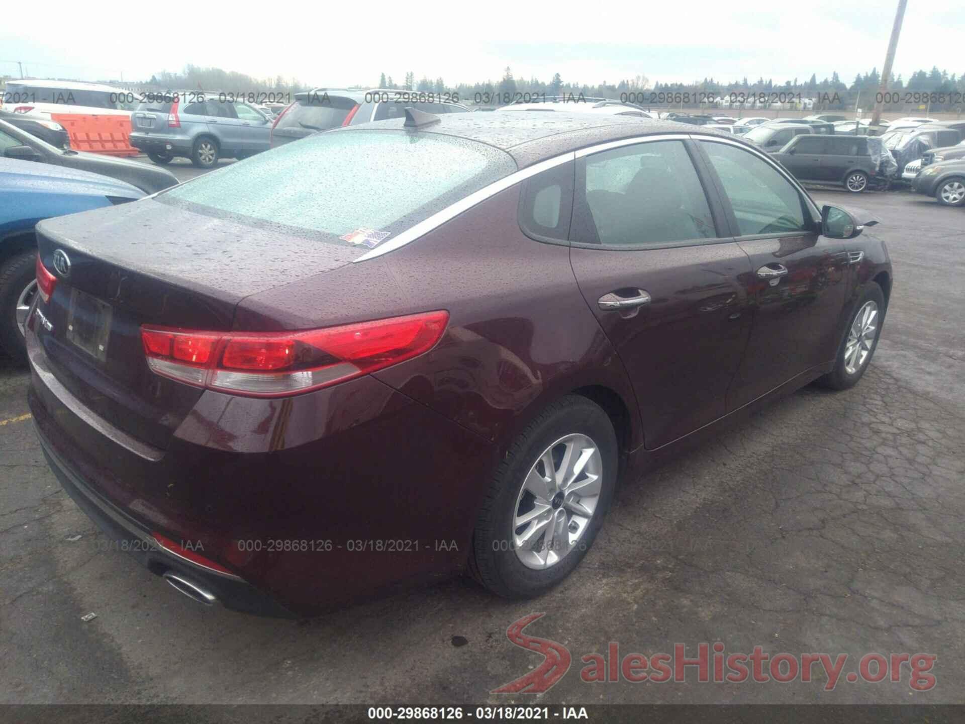 5XXGT4L37JG197140 2018 KIA OPTIMA