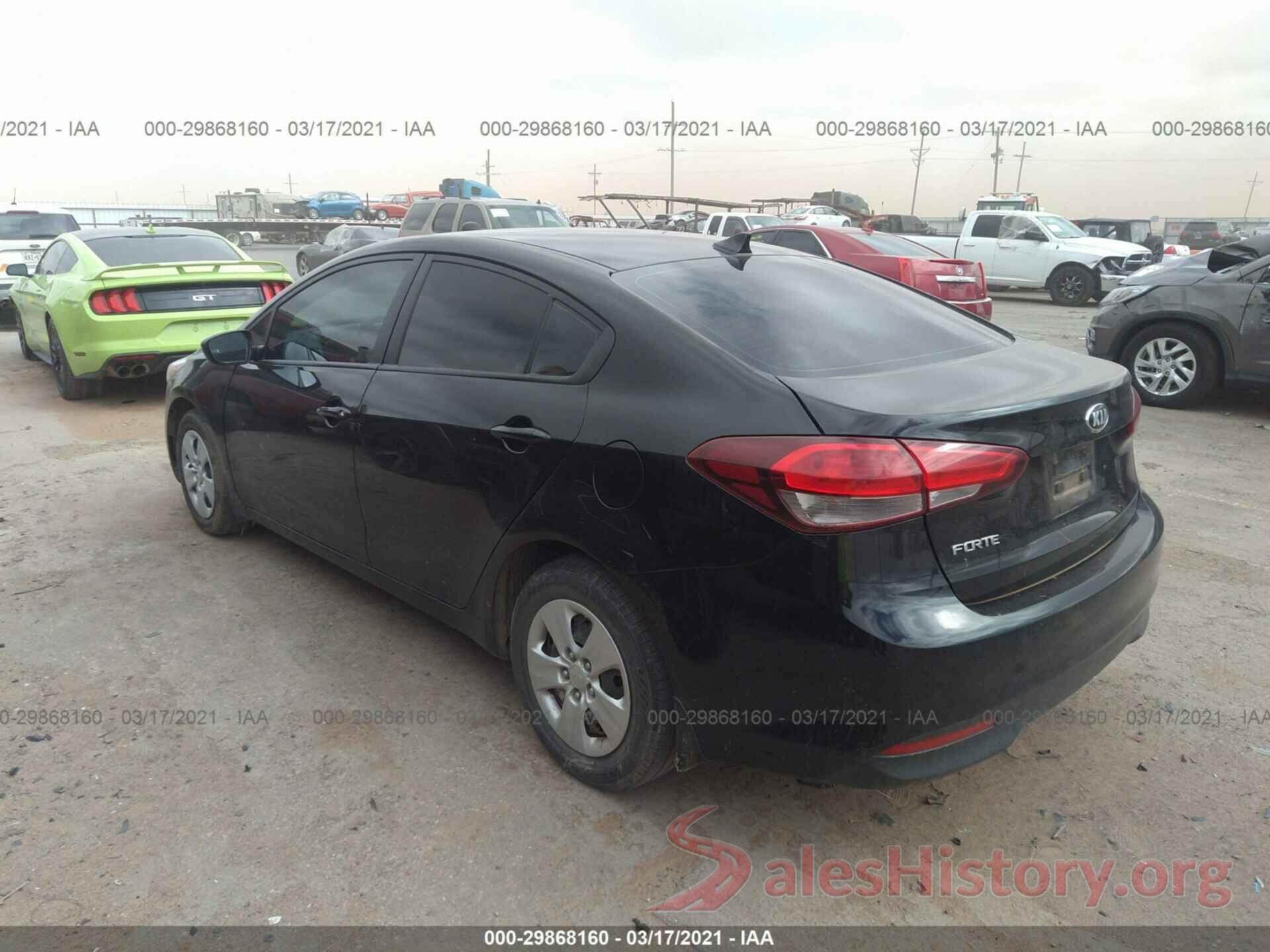 3KPFK4A74JE174606 2018 KIA FORTE