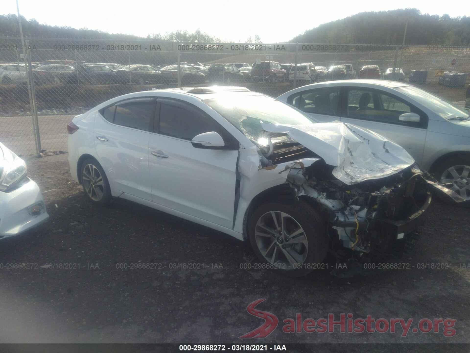 5NPD84LF5HH033477 2017 HYUNDAI ELANTRA