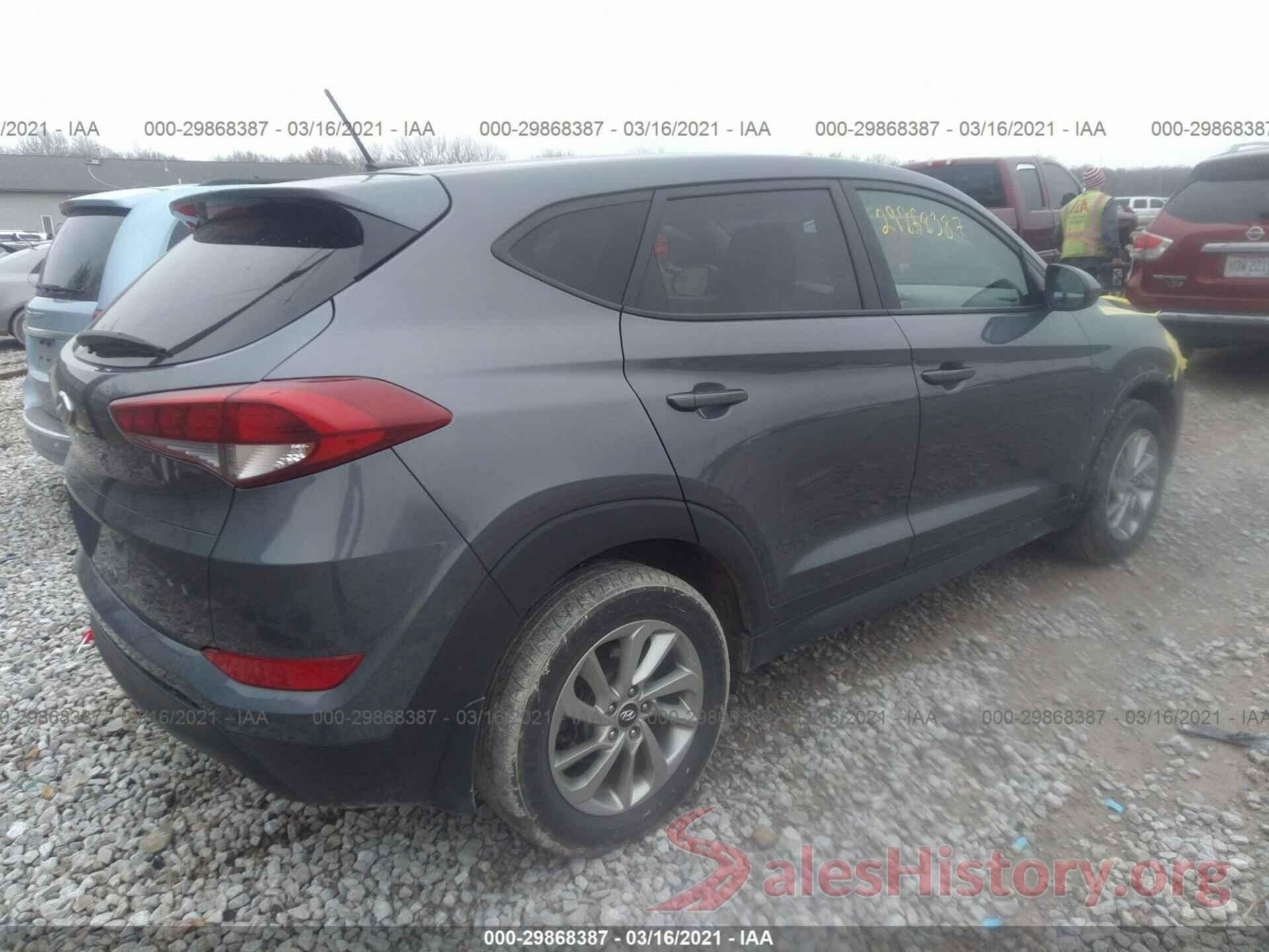 KM8J23A40GU229438 2016 HYUNDAI TUCSON