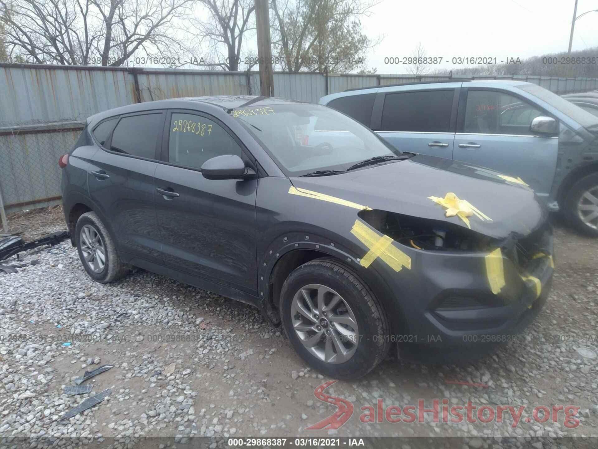 KM8J23A40GU229438 2016 HYUNDAI TUCSON