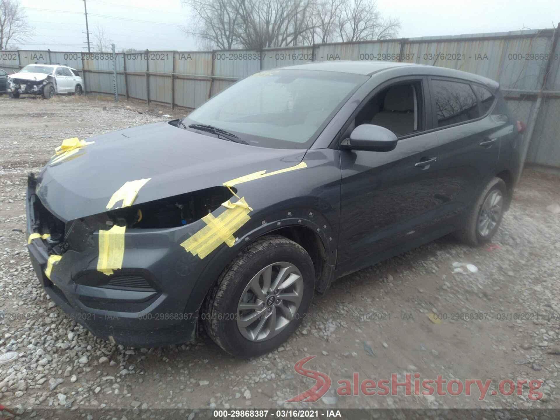 KM8J23A40GU229438 2016 HYUNDAI TUCSON