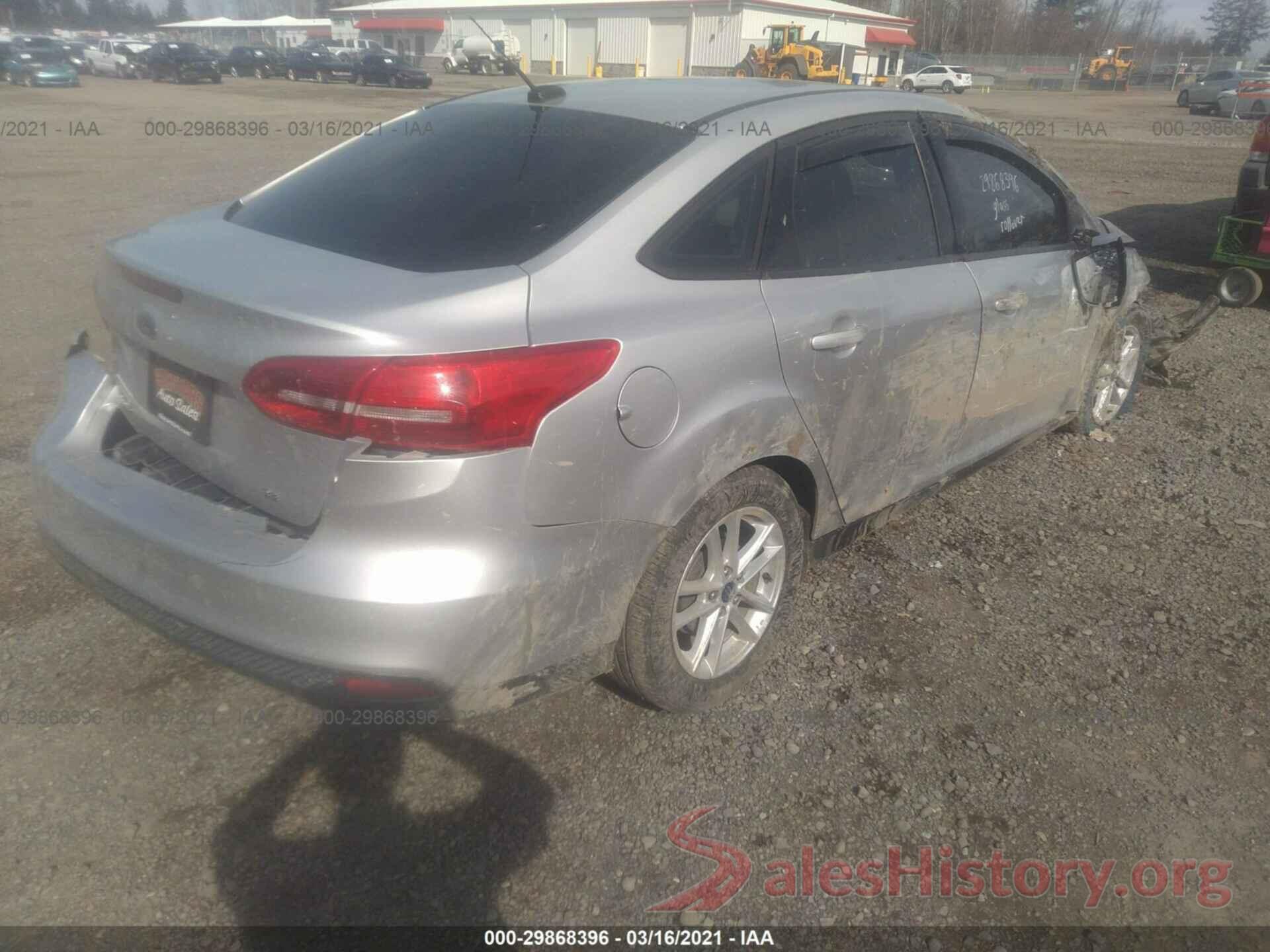 1FADP3F25GL290189 2016 FORD FOCUS