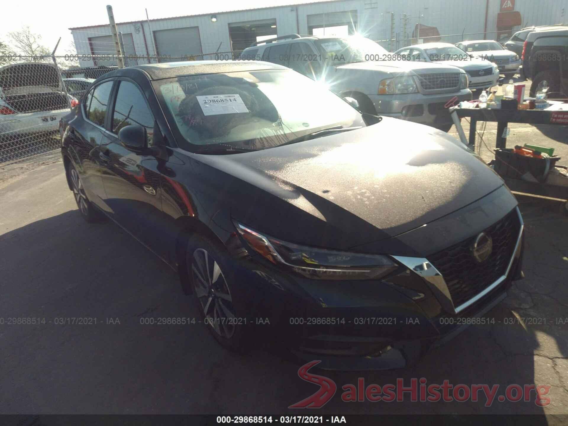 3N1AB8CV7LY207762 2020 NISSAN SENTRA