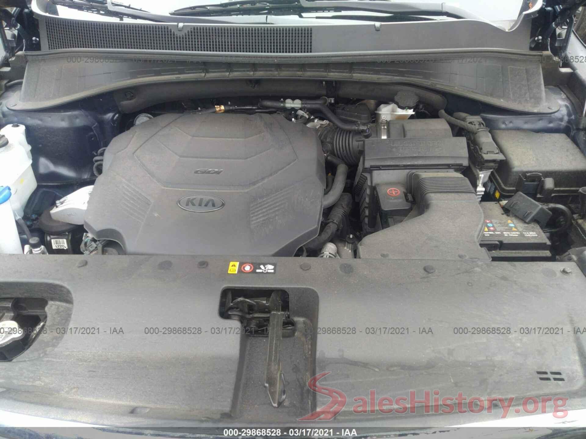 5XYPHDA59KG604894 2019 KIA SORENTO