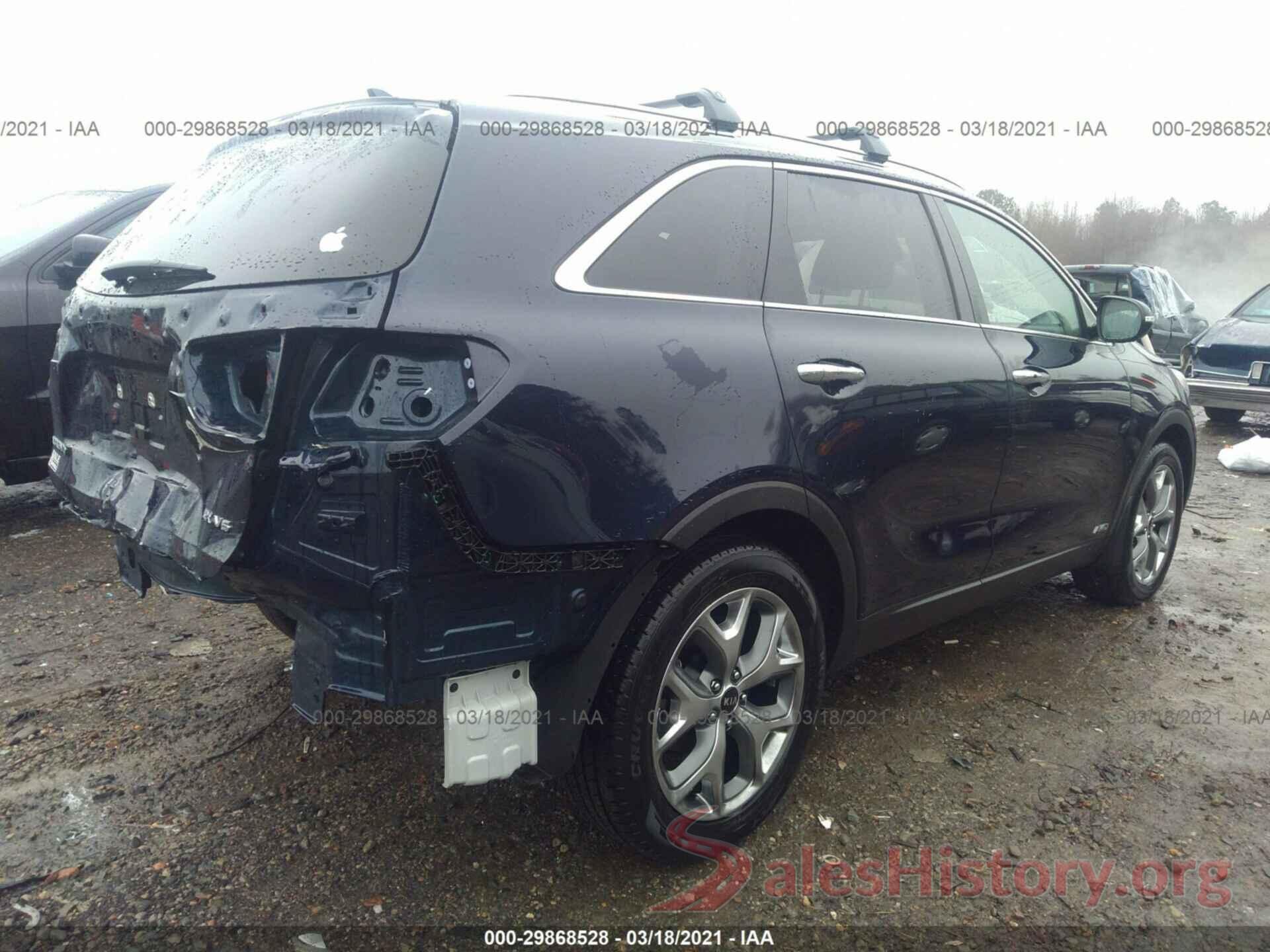 5XYPHDA59KG604894 2019 KIA SORENTO