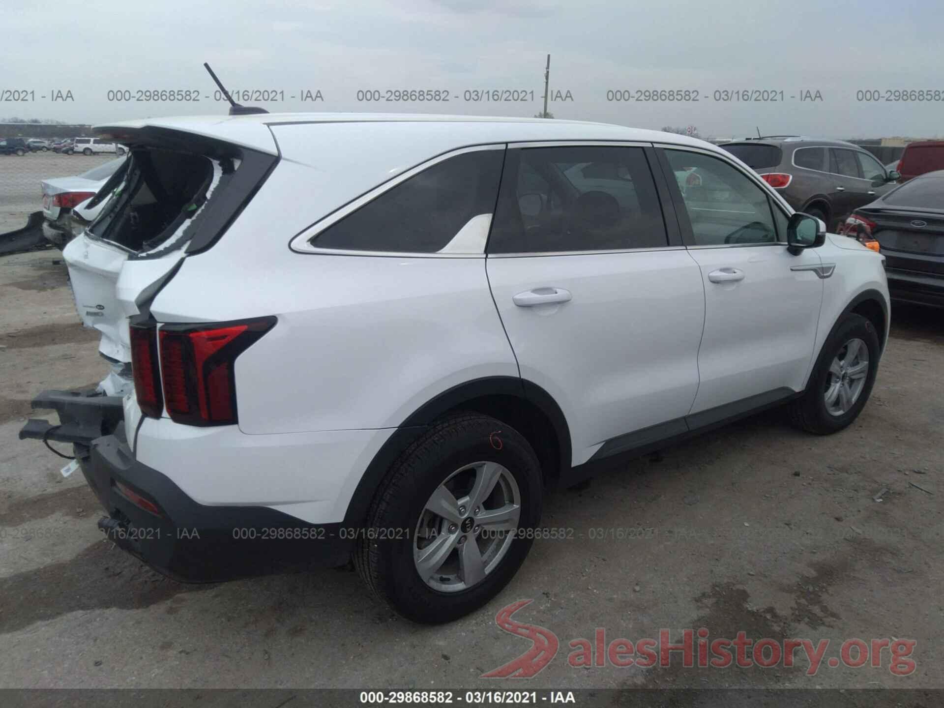 5XYRGDLCXMG002659 2021 KIA SORENTO