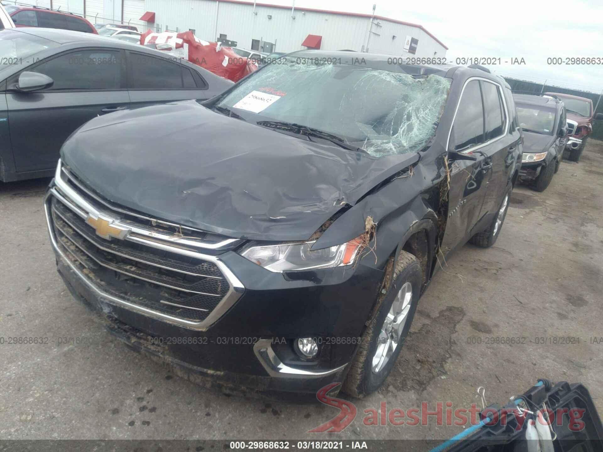 1GNERGKW9JJ206457 2018 CHEVROLET TRAVERSE