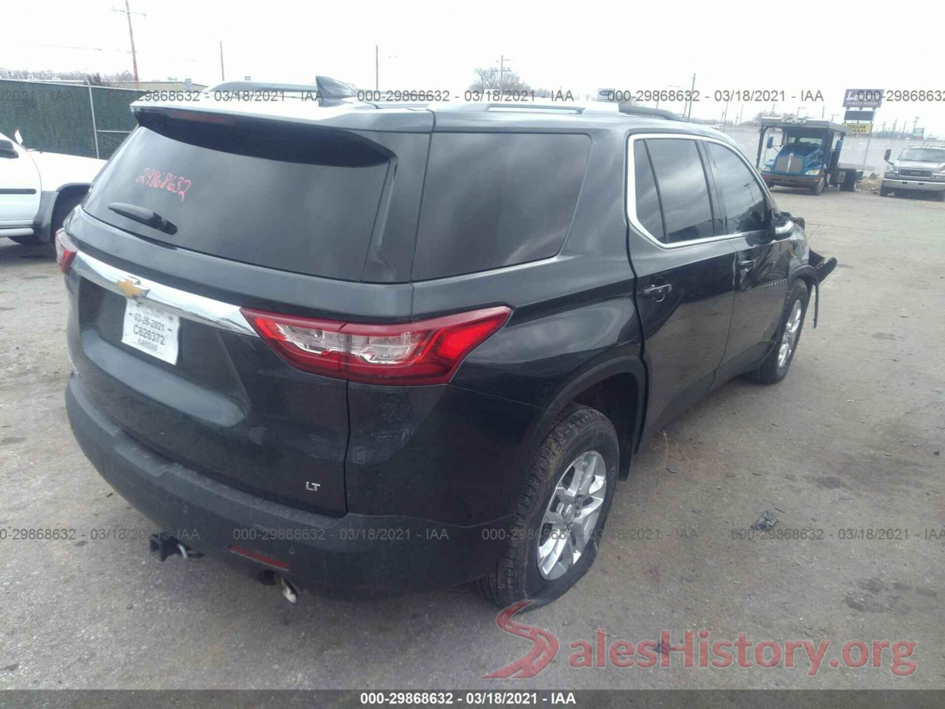 1GNERGKW9JJ206457 2018 CHEVROLET TRAVERSE