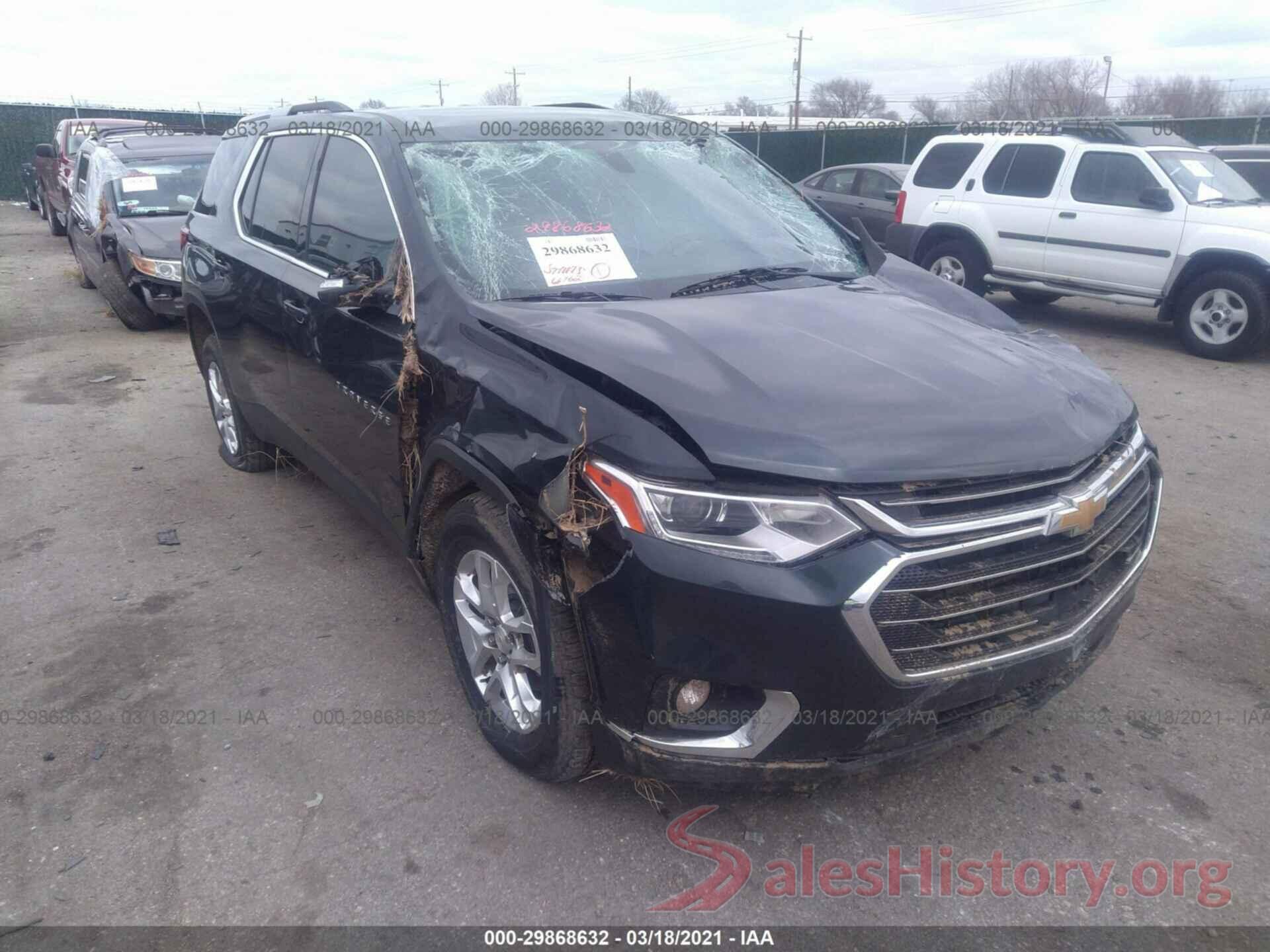 1GNERGKW9JJ206457 2018 CHEVROLET TRAVERSE