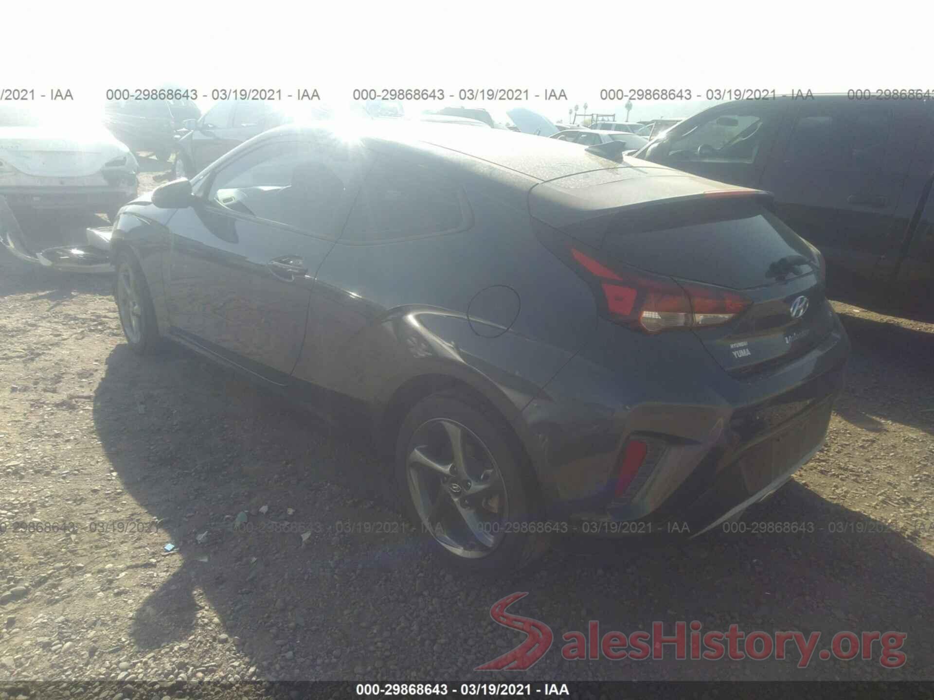 KMHTG6AF2LU022797 2020 HYUNDAI VELOSTER