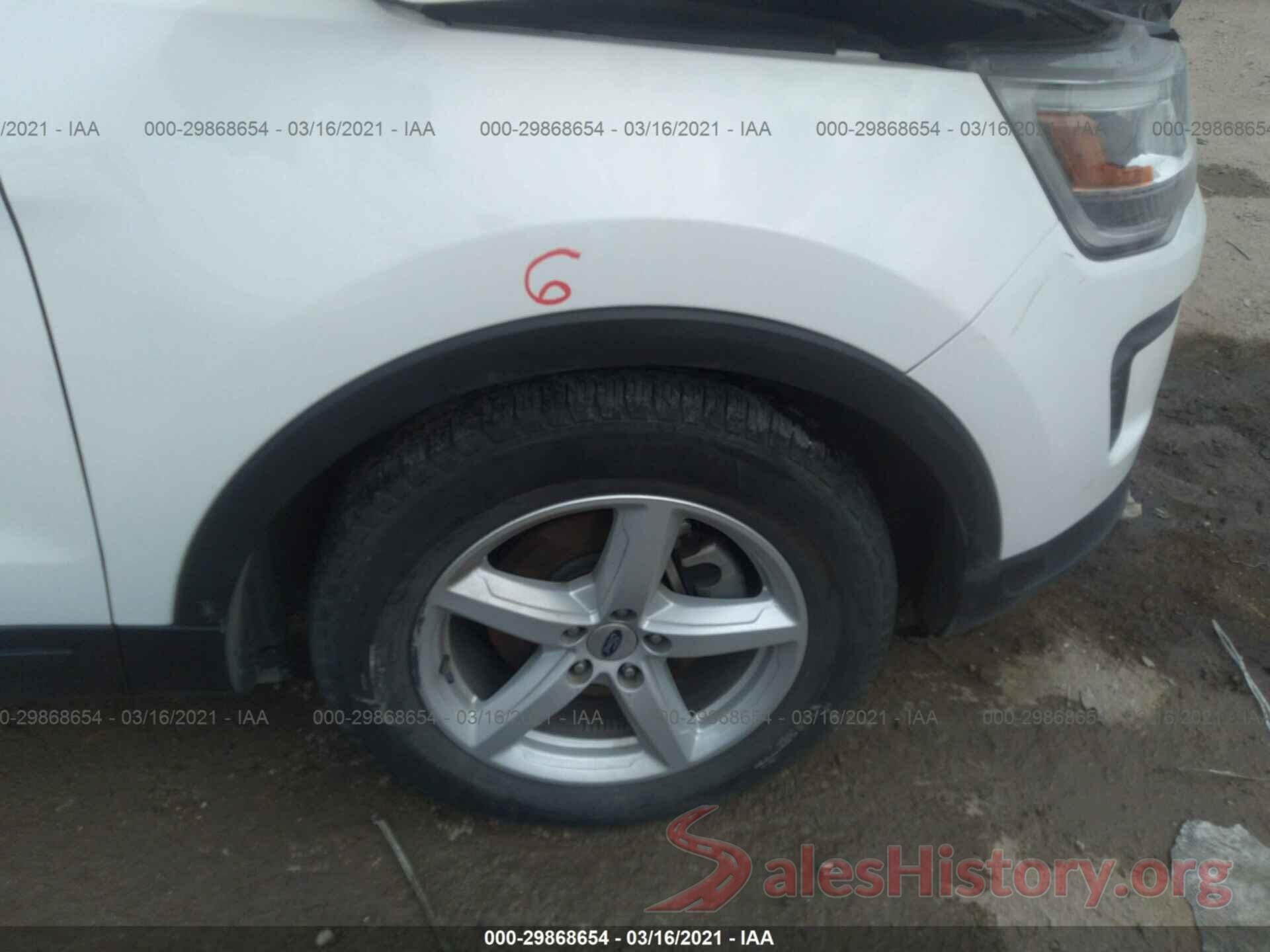 1FM5K7B87KGA15712 2019 FORD EXPLORER