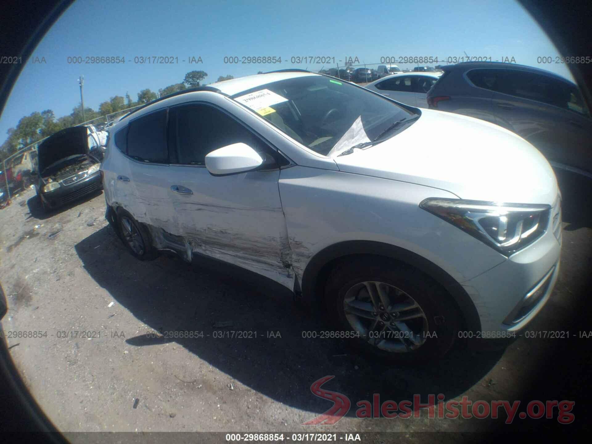 5NMZU3LB0HH020447 2017 HYUNDAI SANTA FE SPORT