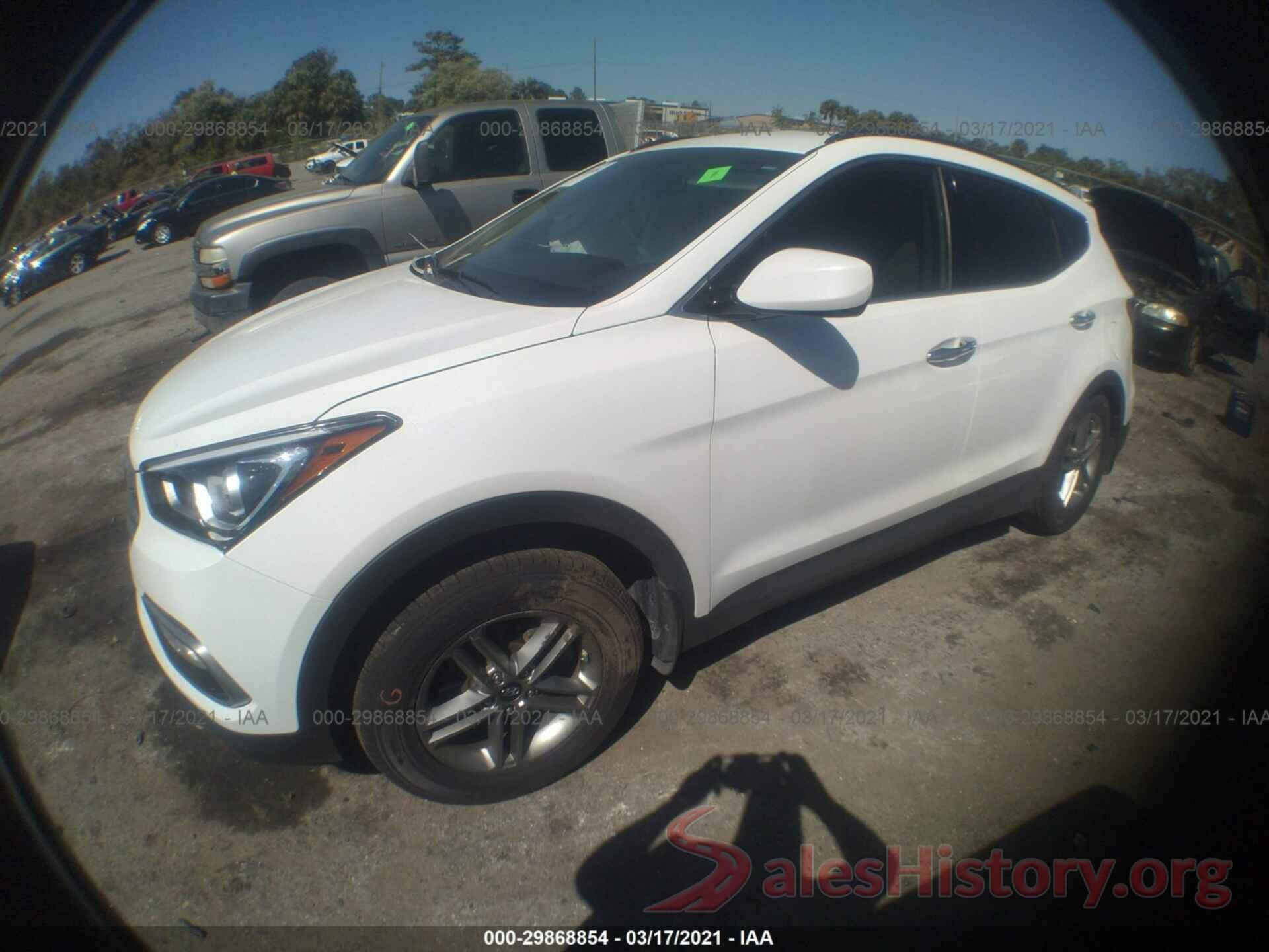 5NMZU3LB0HH020447 2017 HYUNDAI SANTA FE SPORT