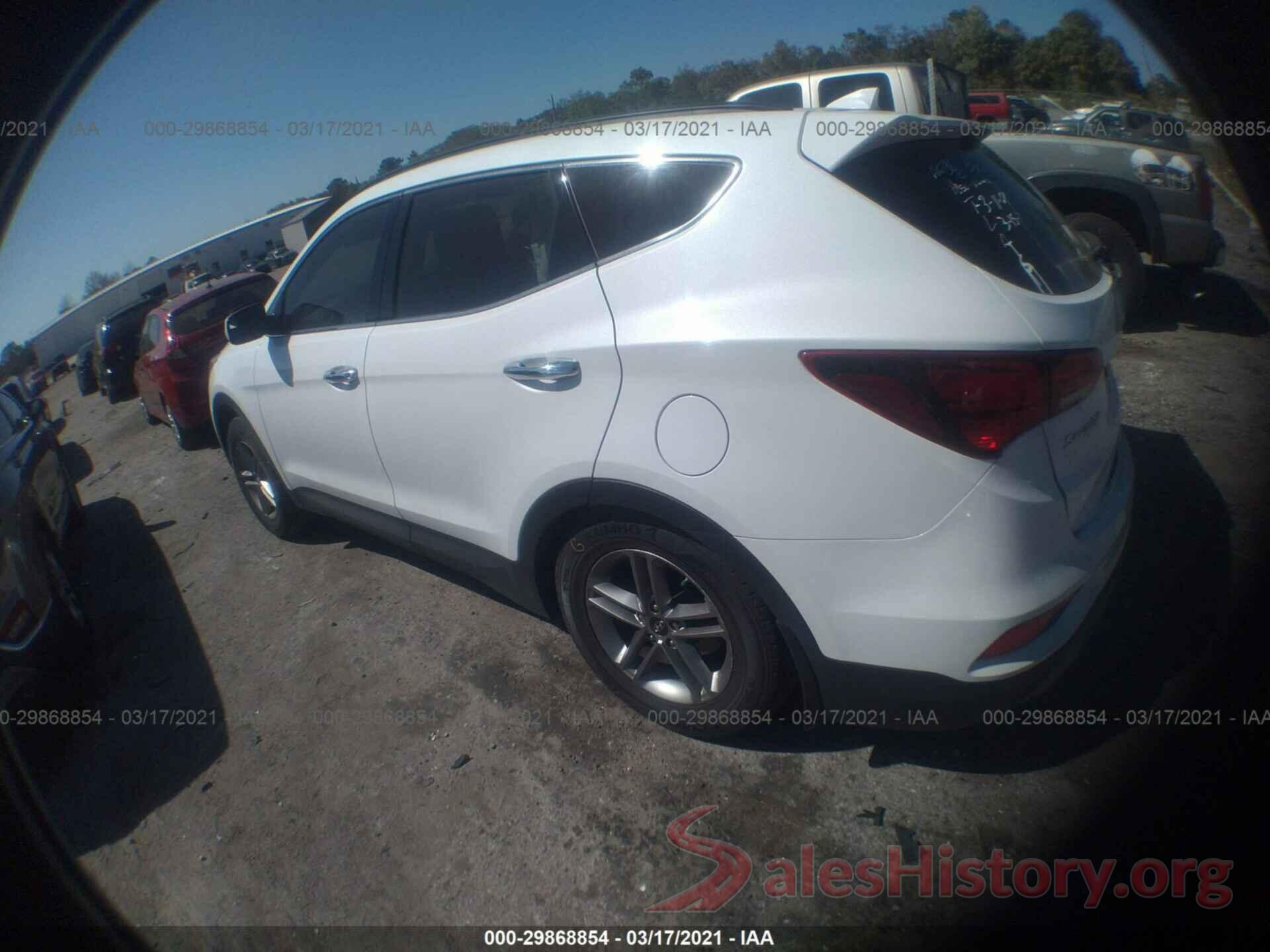 5NMZU3LB0HH020447 2017 HYUNDAI SANTA FE SPORT