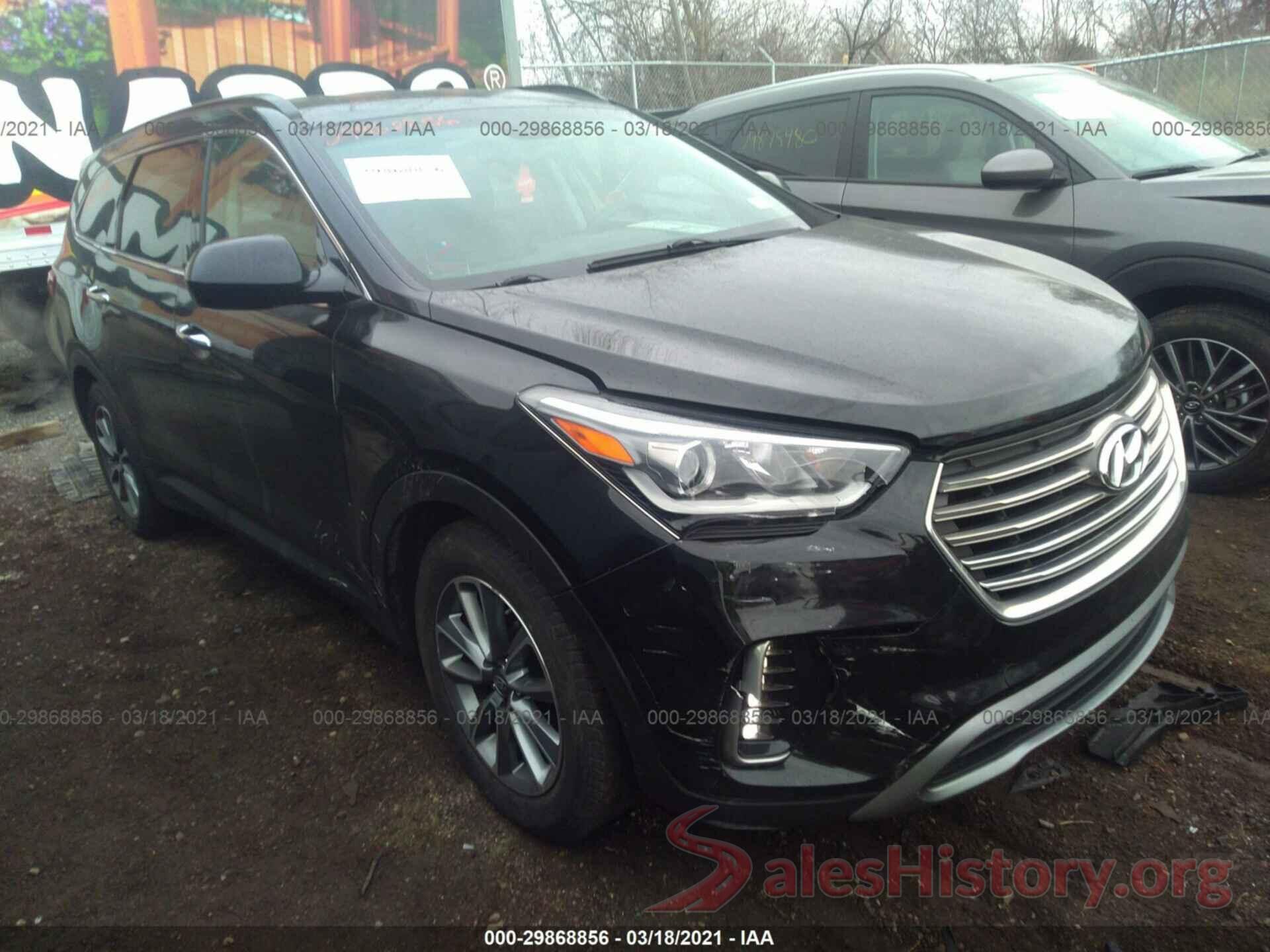 KM8SM4HF0HU207372 2017 HYUNDAI SANTA FE