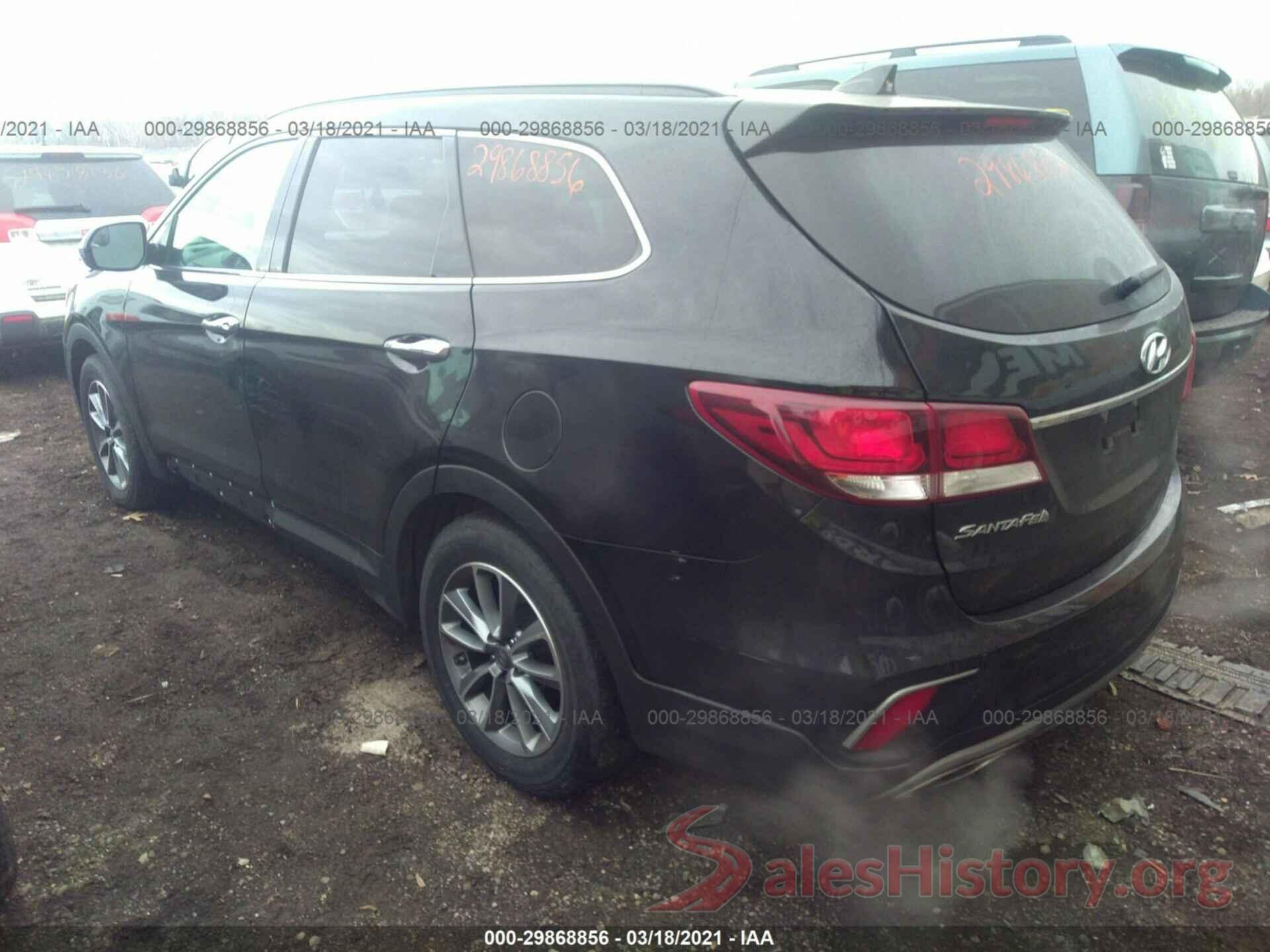 KM8SM4HF0HU207372 2017 HYUNDAI SANTA FE